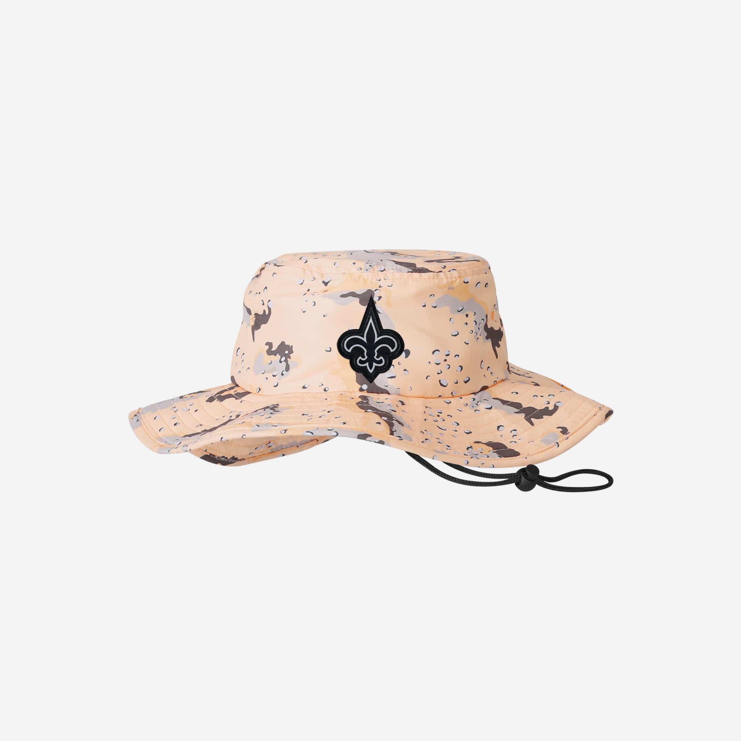 New Orleans Saints Light Desert Camo Boonie Hat - Style Your Game