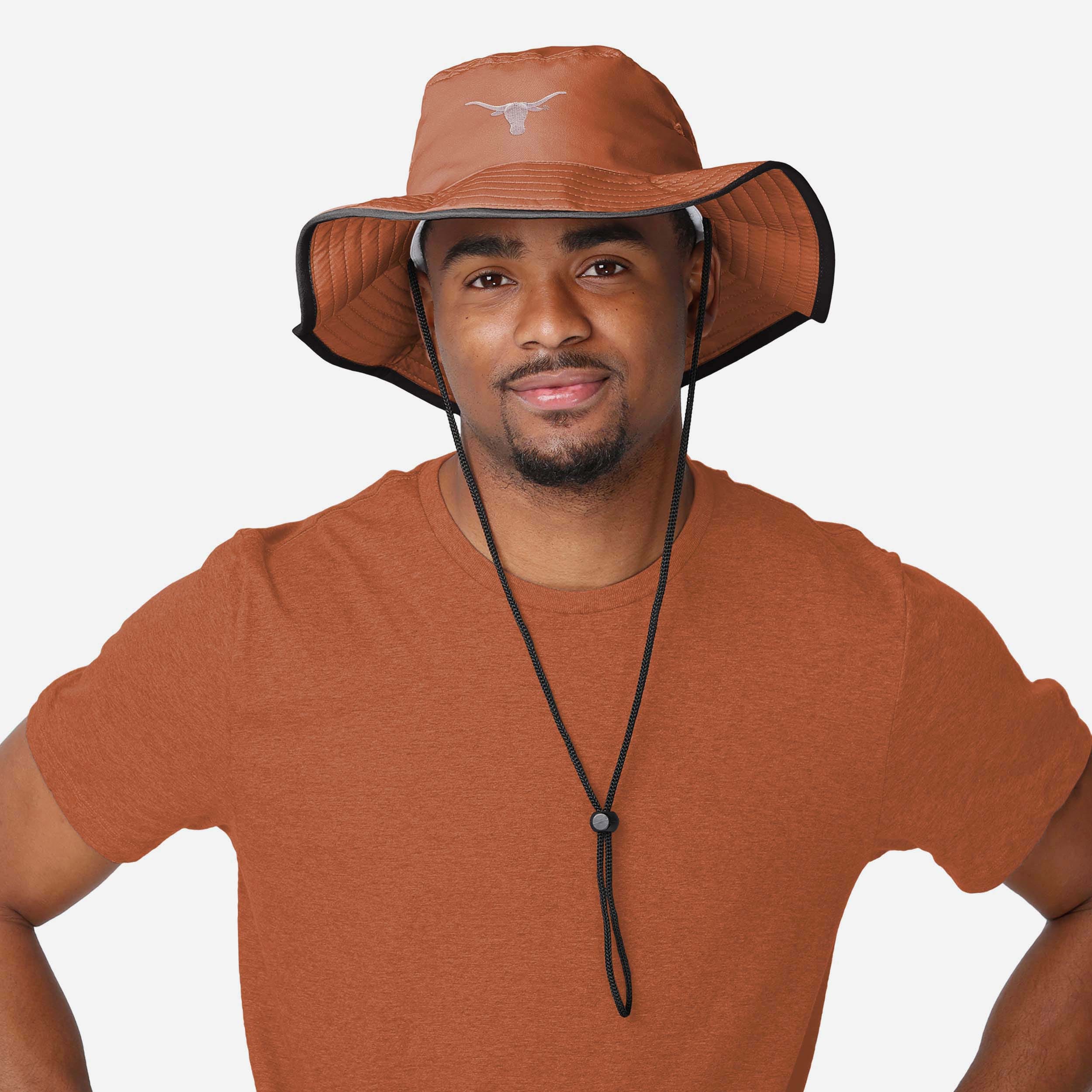 Texas Longhorns Stylish Solid Boonie Hat - Keep Cool on Game Day!