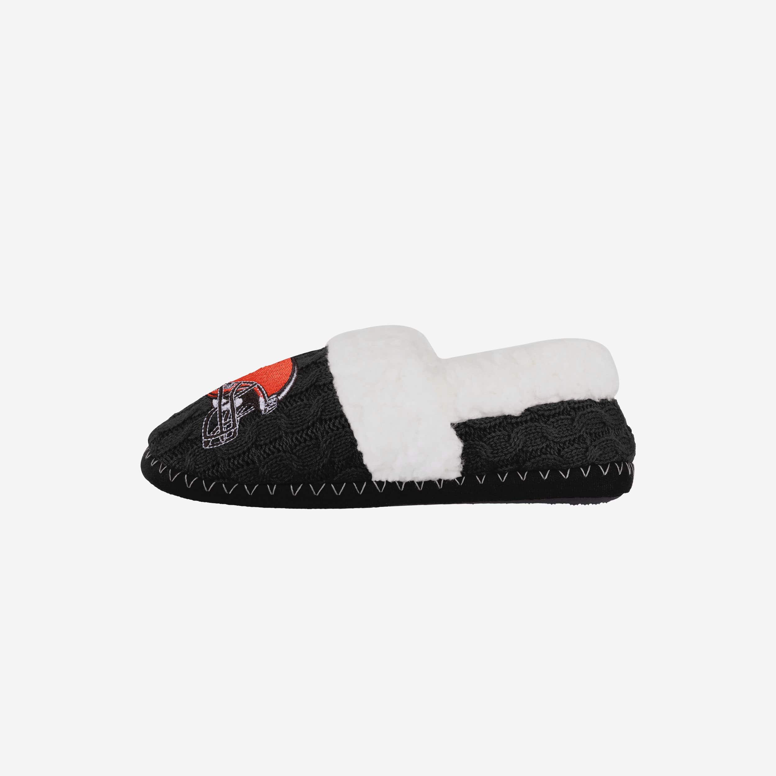 Cleveland Browns Women's Team Color Moccasin Slippers - Show Your Team Spirit in Style!