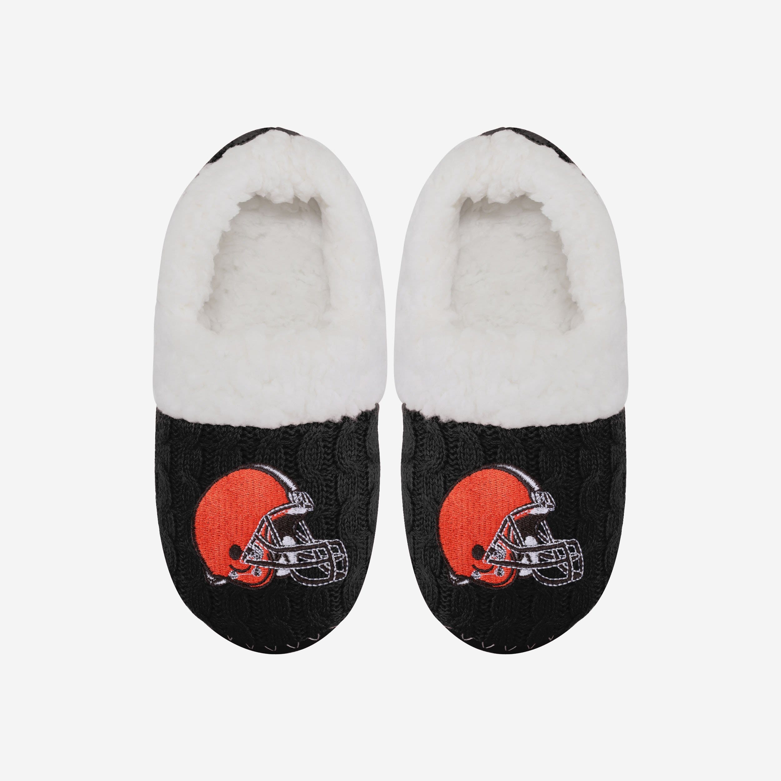 Cleveland Browns Women's Team Color Moccasin Slippers - Show Your Team Spirit in Style!