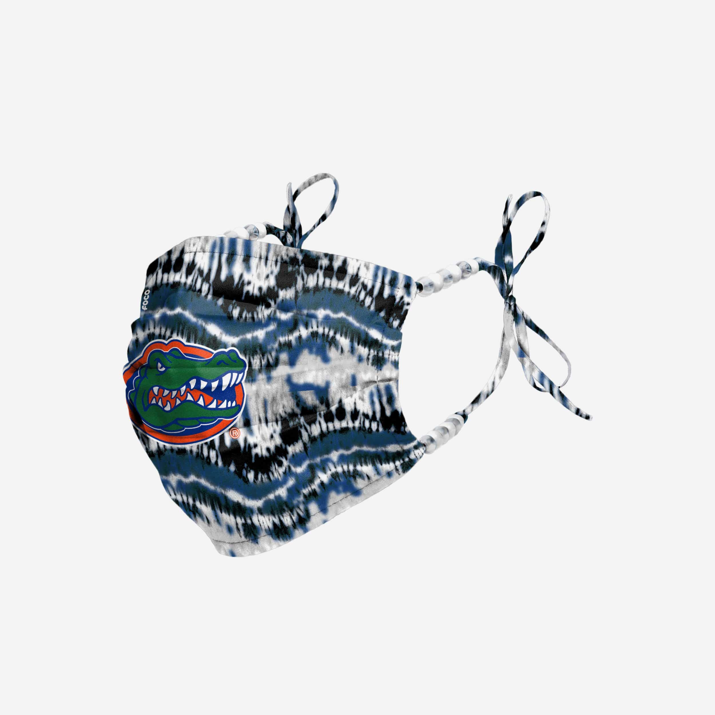 Florida Gators Tie-Dye Beaded Tie-Back Face Cover - Show Your Team Spirit!