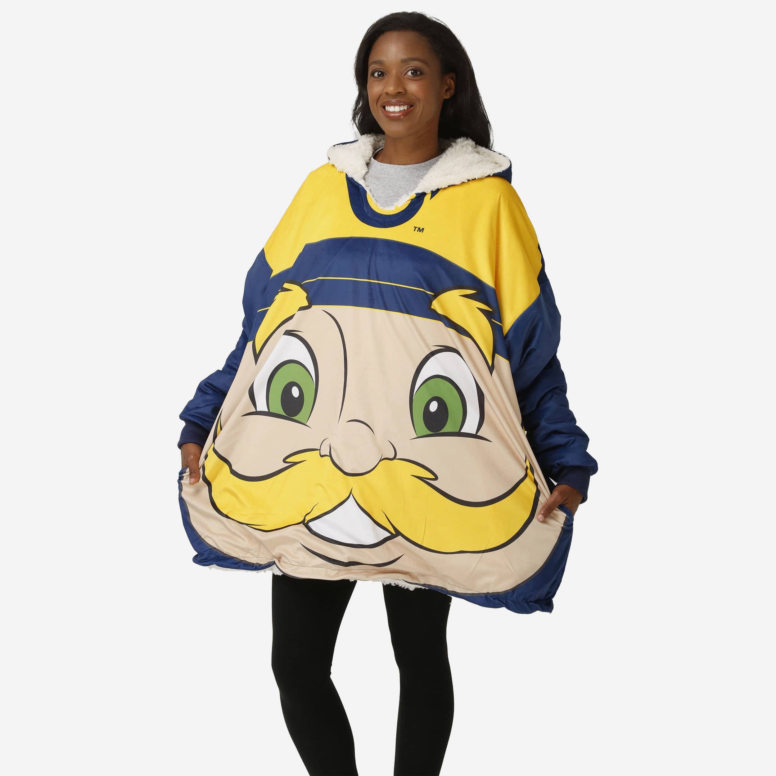 Bernie Brewer Milwaukee Brewers Reversible Mascot Hoodeez - Your Ultimate Game Day Gear