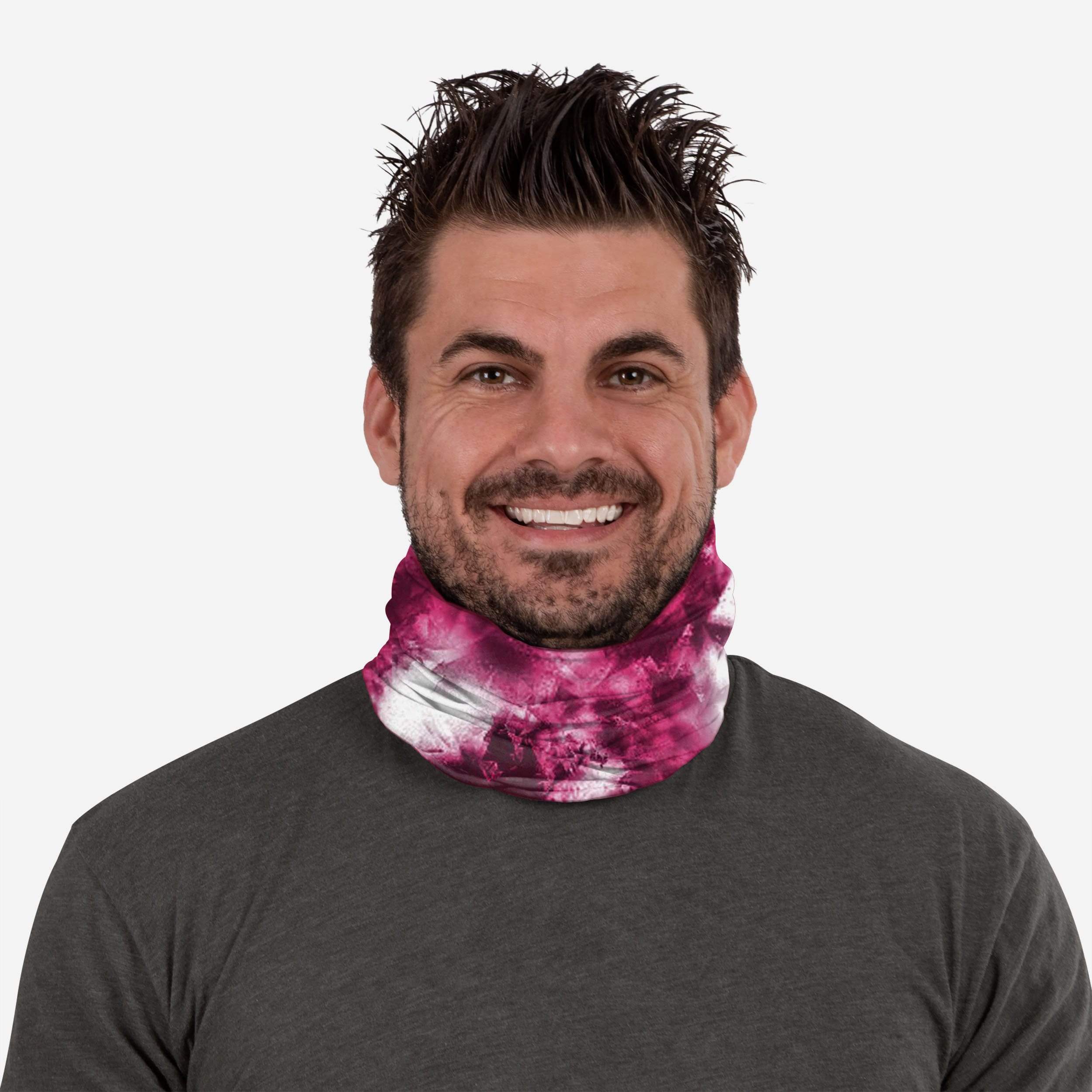 Denver Broncos Pink Tie - Dye Gaiter Scarf: A Fashionable Team Essential