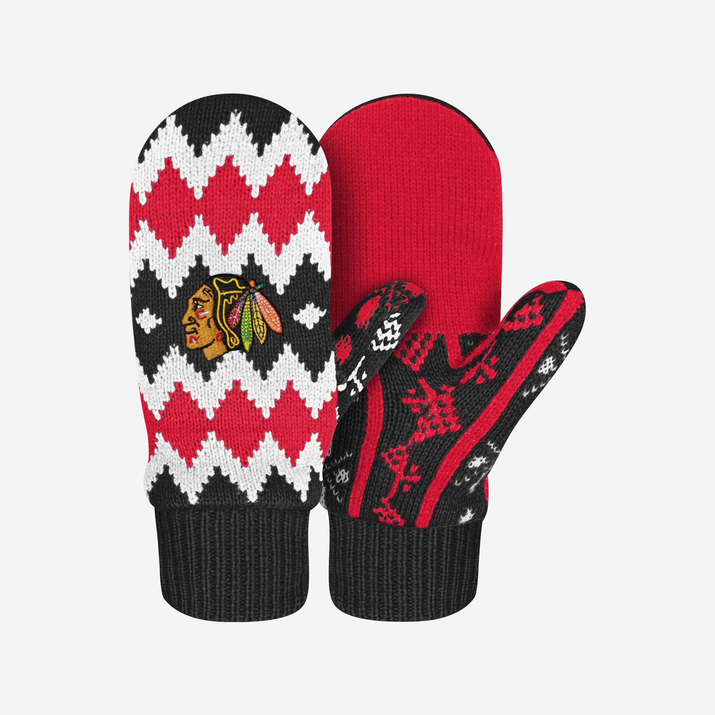 Chicago Blackhawks Stylish Fan Mittens