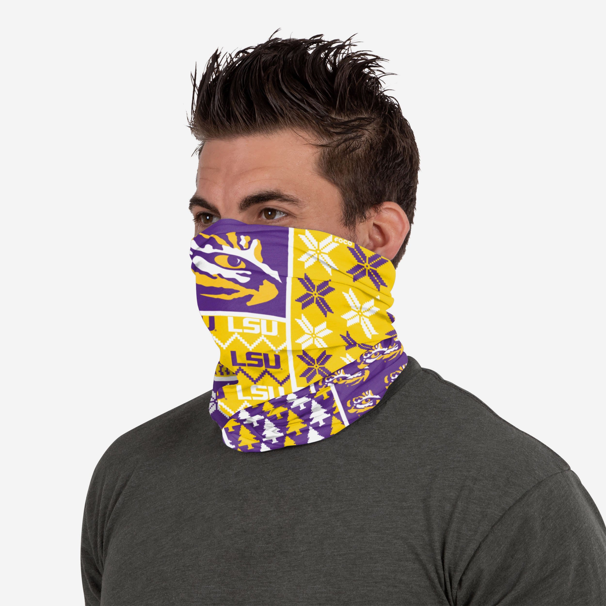LSU Tigers Ultimate Gaiter Scarf: Show Your Team Spirit!