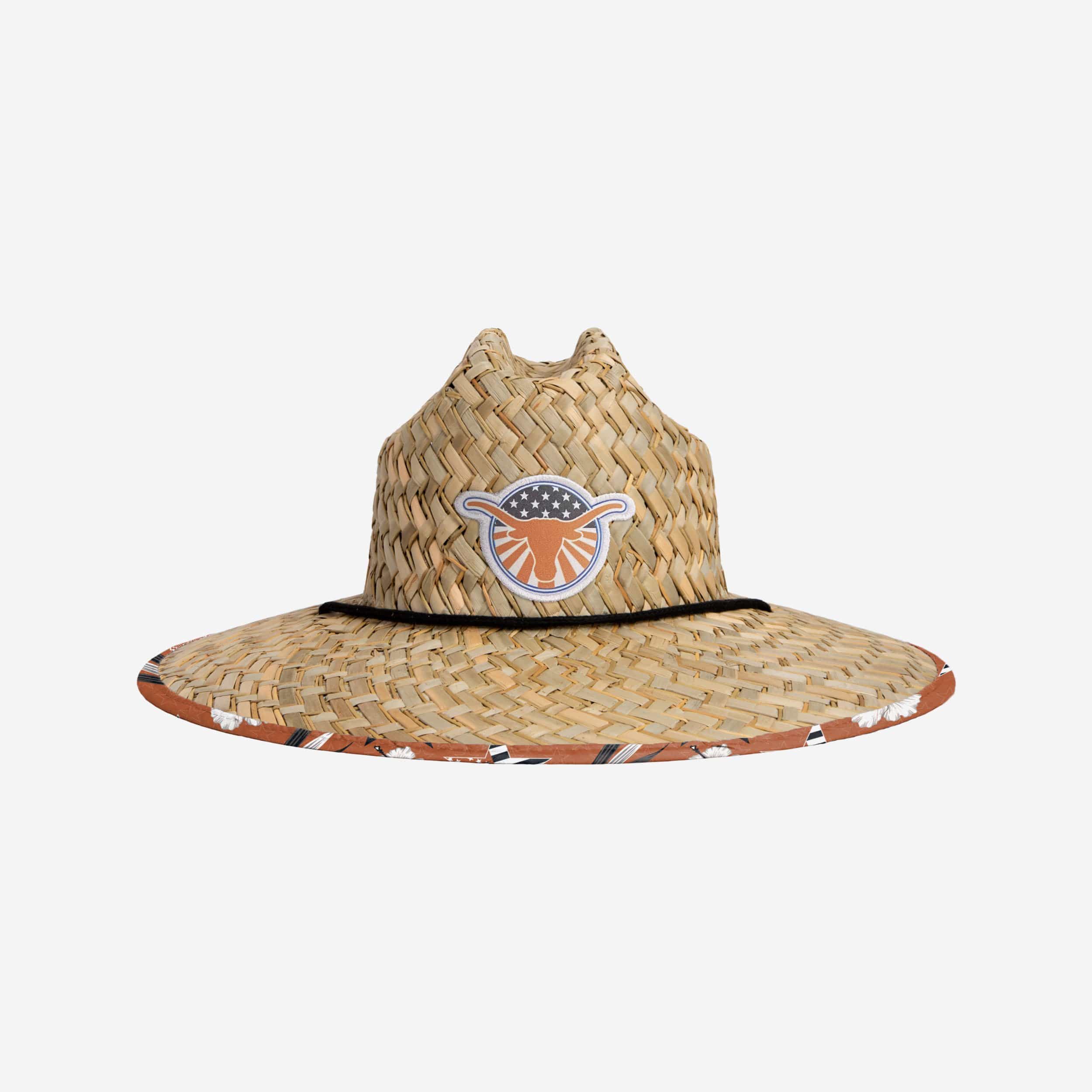 Sizzlin' Texas Longhorns Americana Straw Hat for Hot Summers