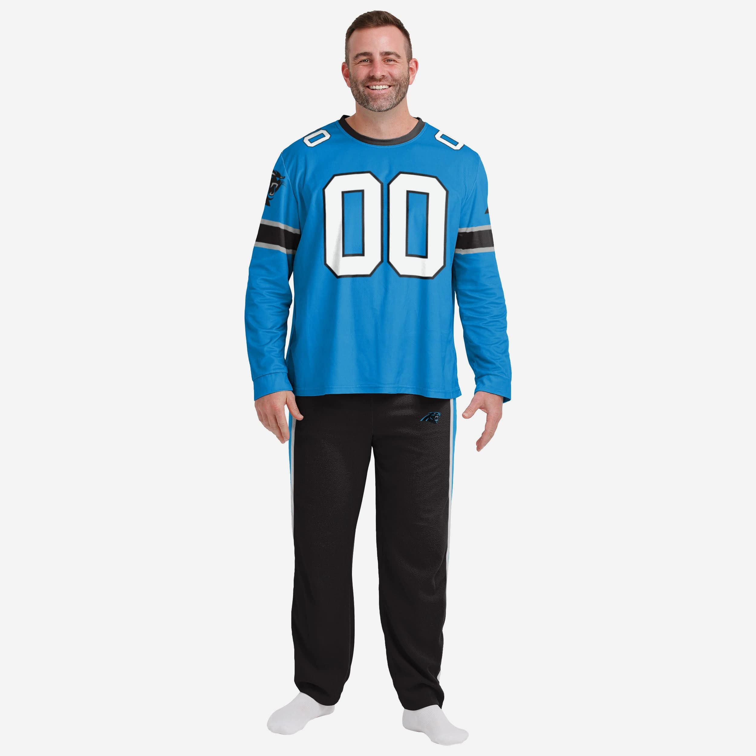 Carolina Panthers Gameday-Ready Family Pajama Set: Perfect for the Holidays!