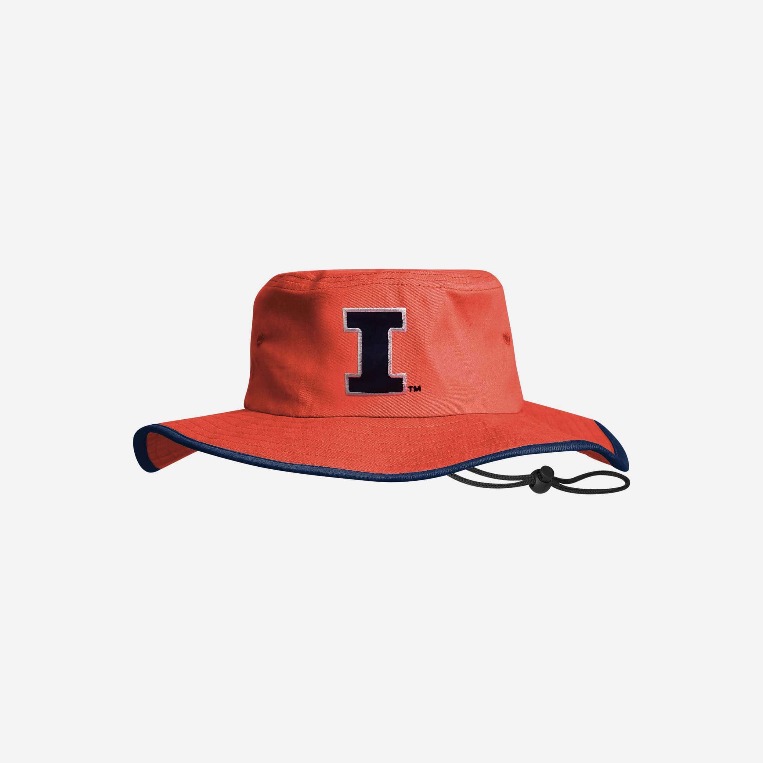 Illinois Fighting Illini Stylish Solid Boonie Hat - Show Your Team Spirit!