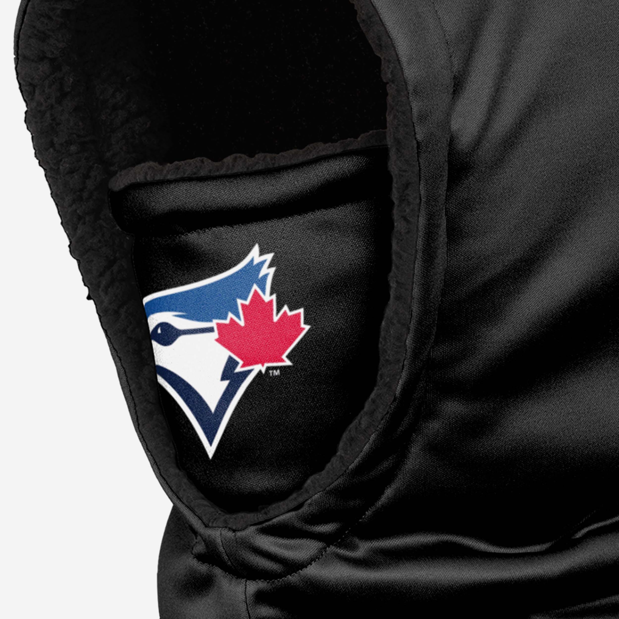 Toronto Blue Jays Stylish Black Hooded Gaiter - A Must - Have for Fans!