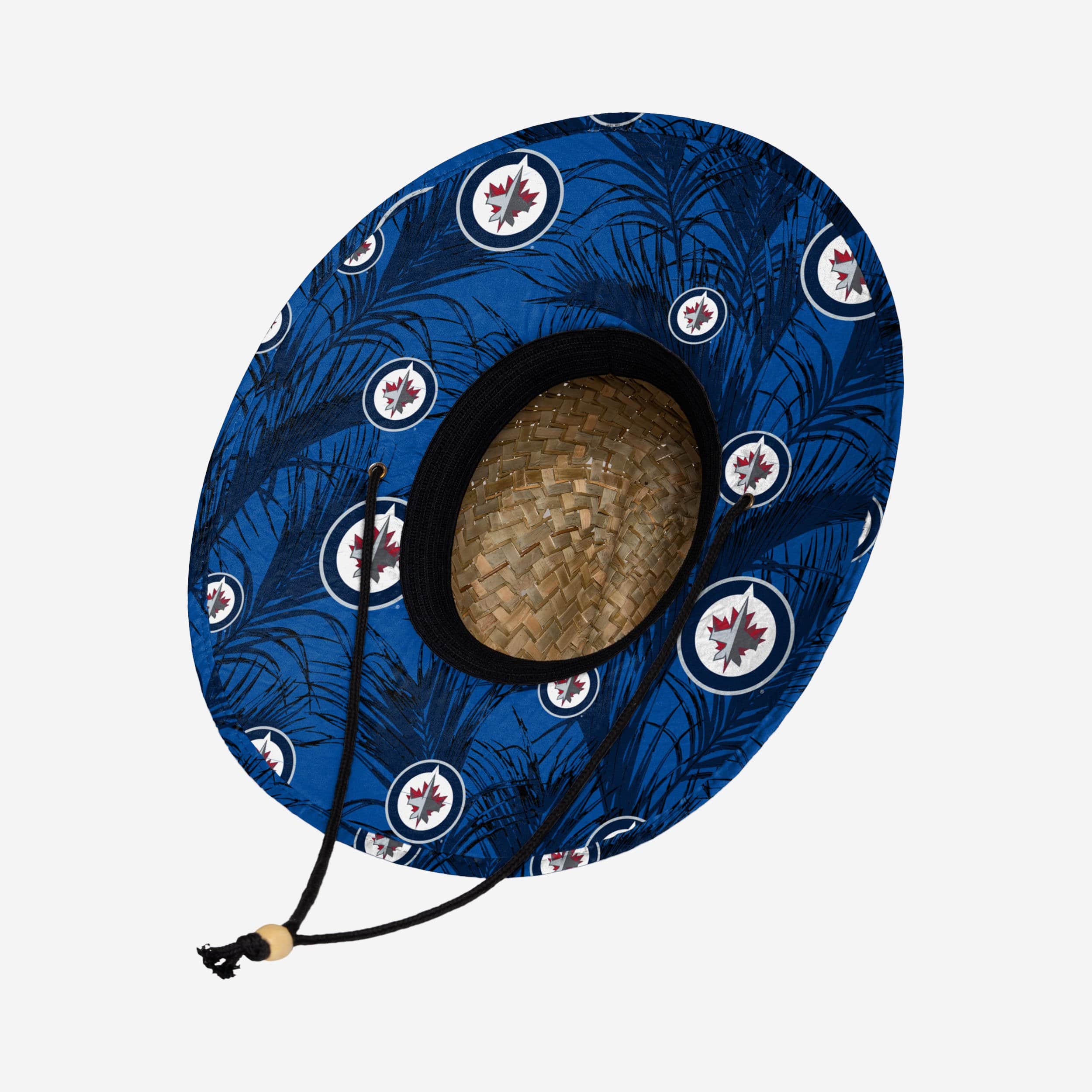 Hot Summer Must-Have: Winnipeg Jets Floral Straw Hat