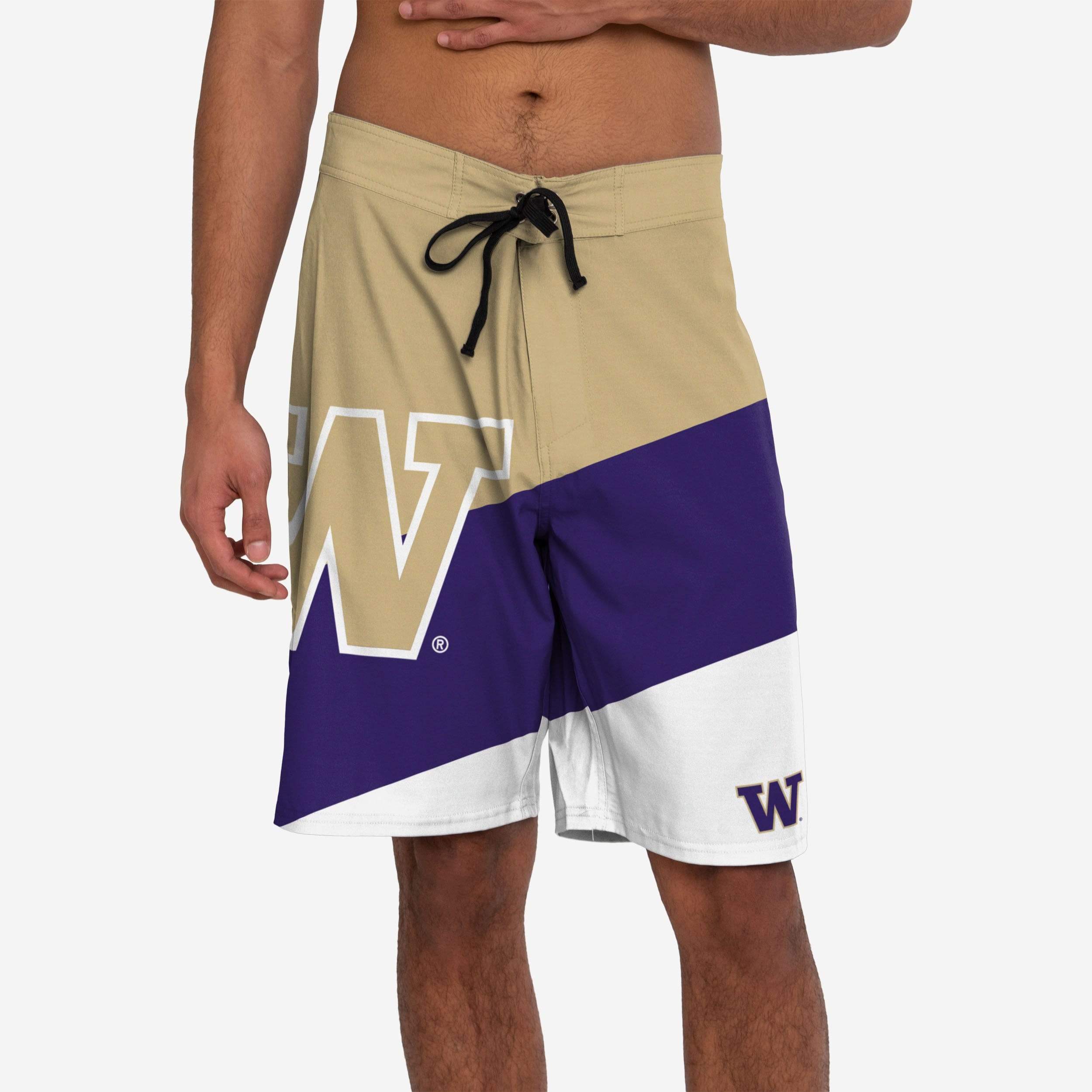 Washington Huskies Colorful Dive Boardshorts - Stand Out This Summer!