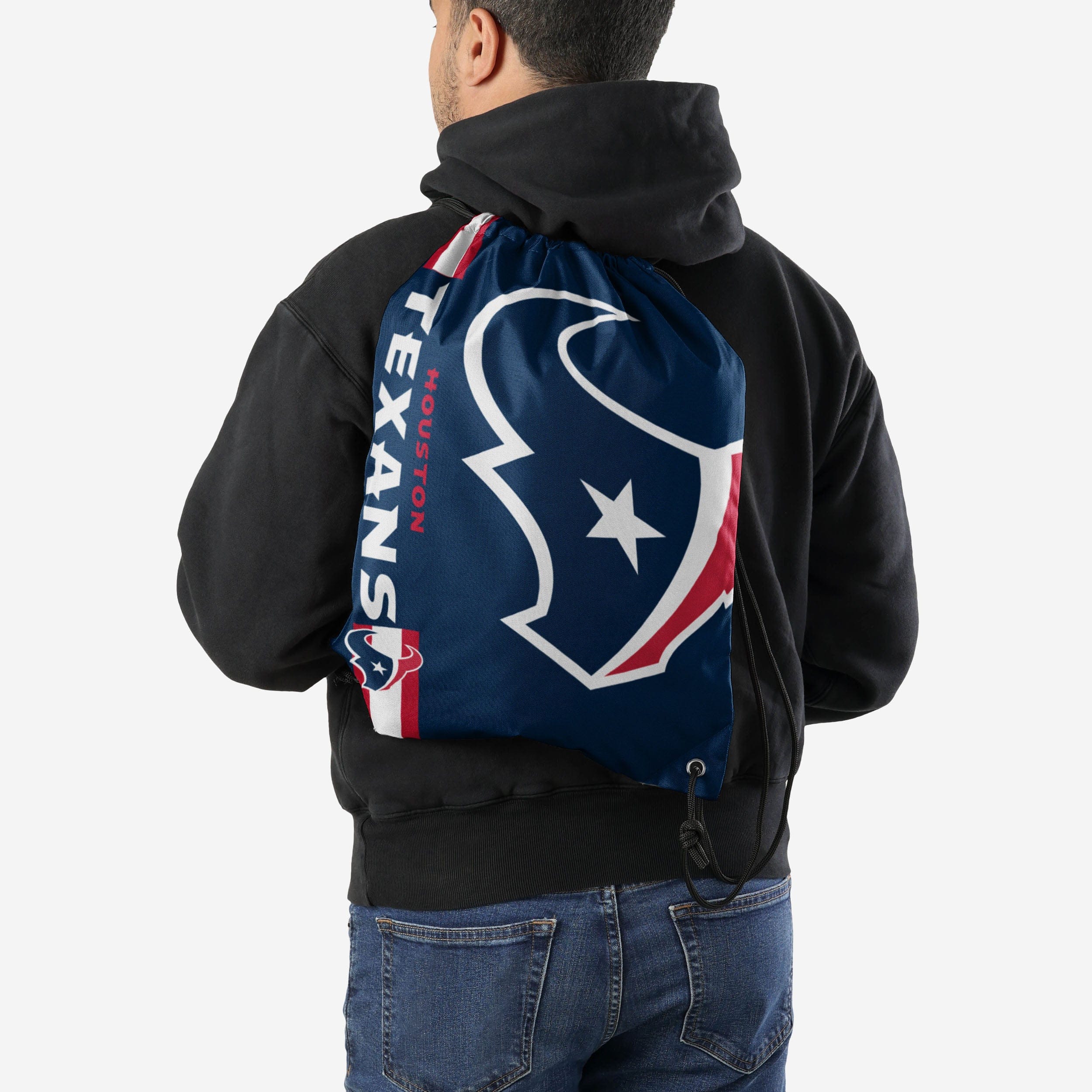 Houston Texans Big Logo Drawstring Backpack - Show Your Team Pride!