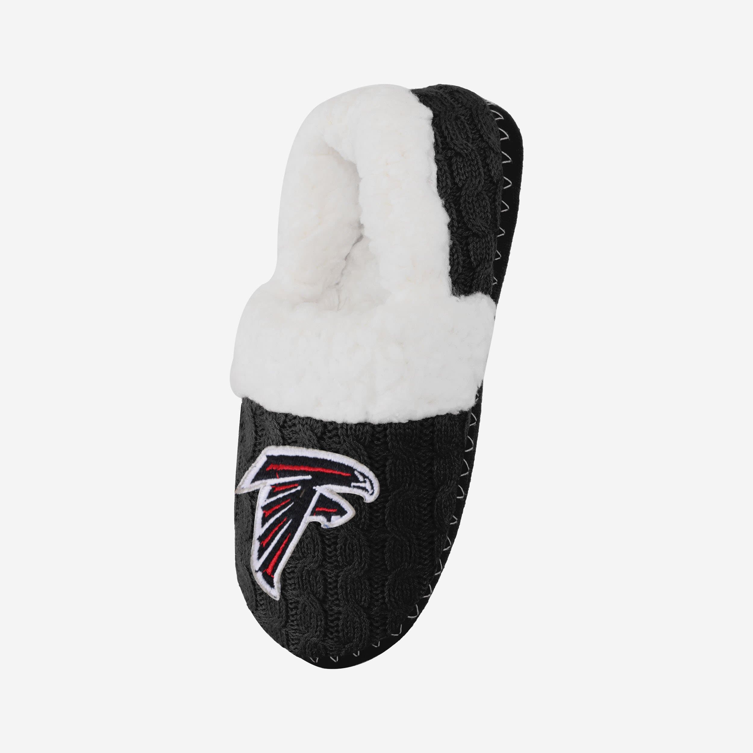 Atlanta Falcons Women's Team Color Cozy Moccasin Slippers