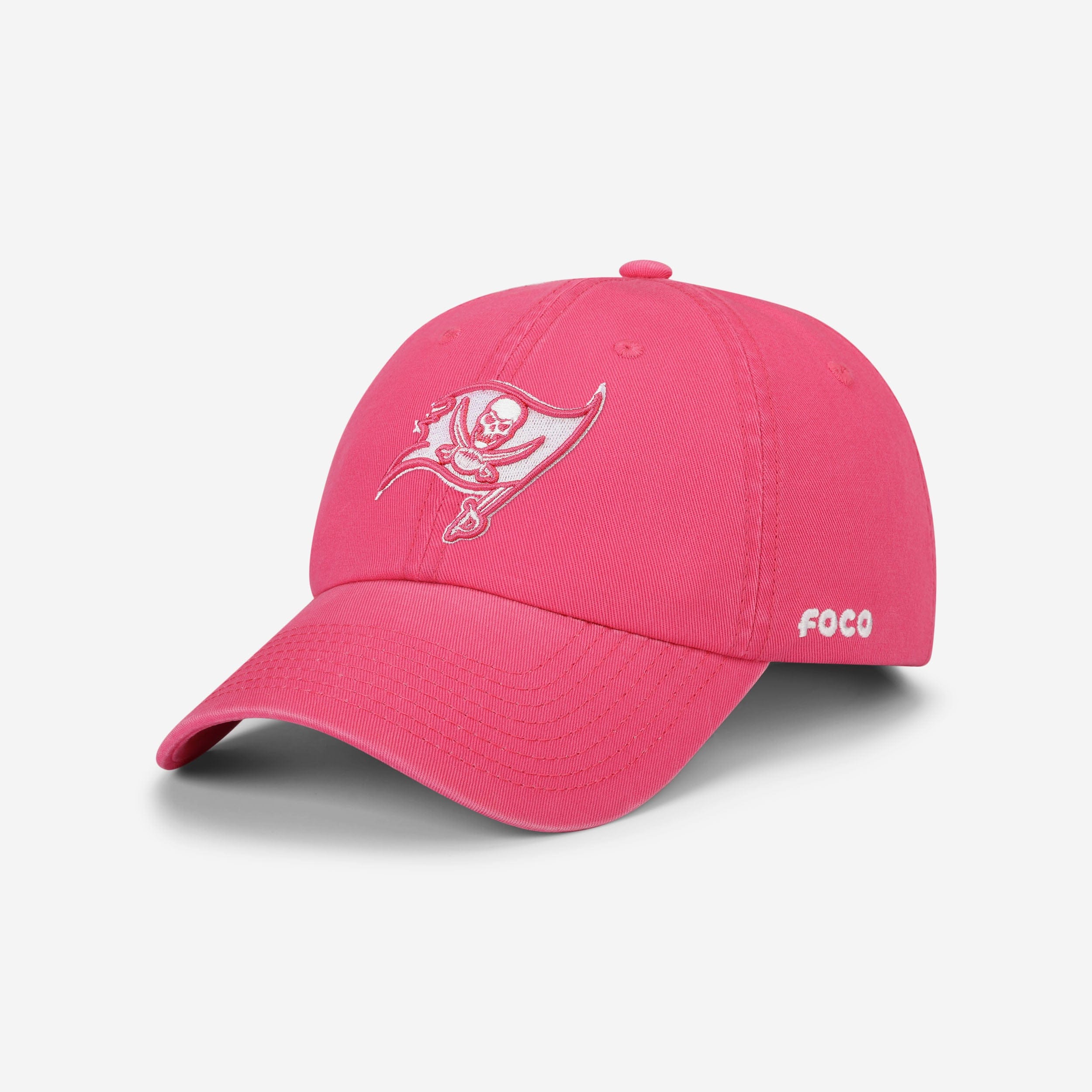 Tampa Bay Buccaneers Magenta & White Fan-Favorite Casual Cap