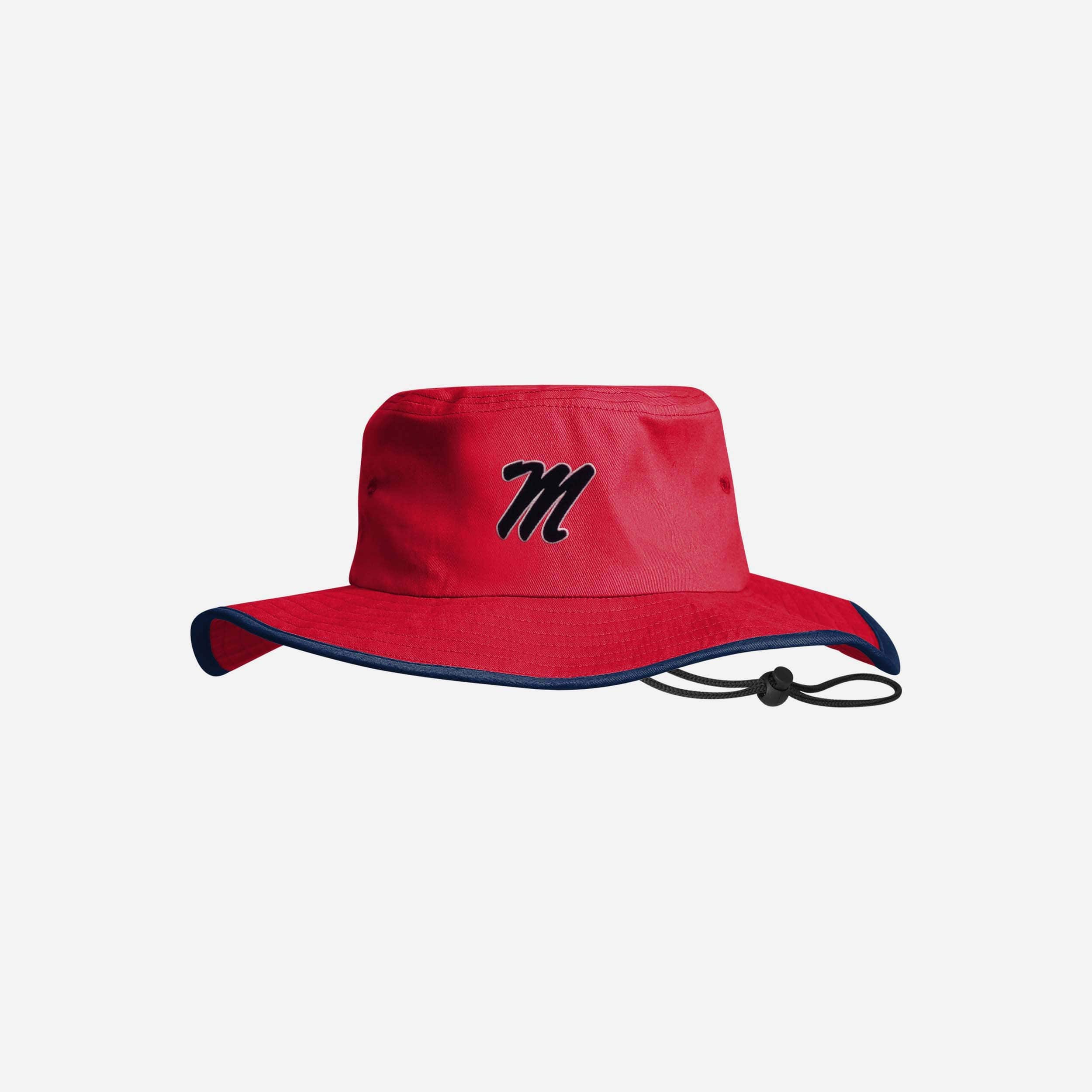 Ole Miss Rebels Stylish Solid Boonie Hat - Show Your Team Spirit!