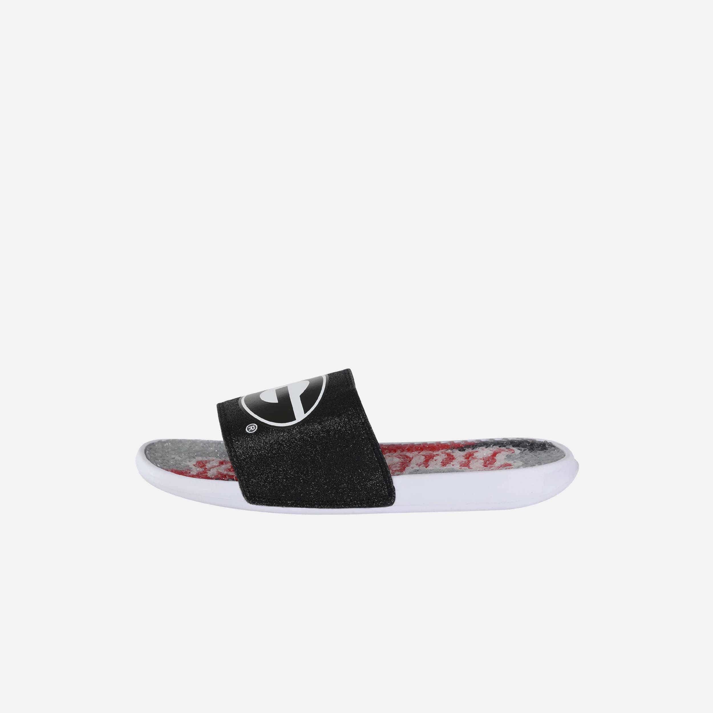 Georgia Bulldogs Women's Sparkling Gel Slides