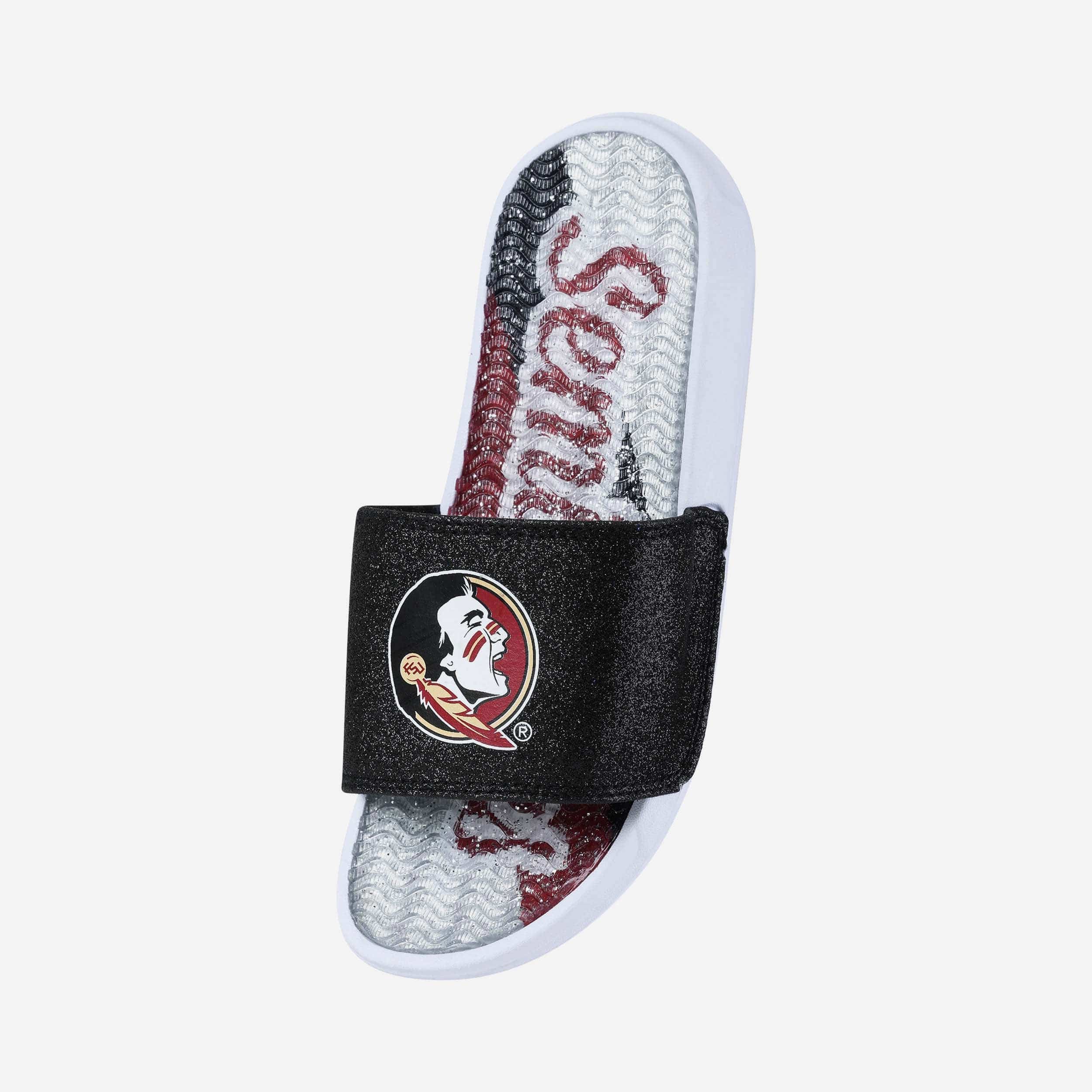 Florida State Seminoles Women's Sparkling Gel Slides - Show Your Team Spirit!
