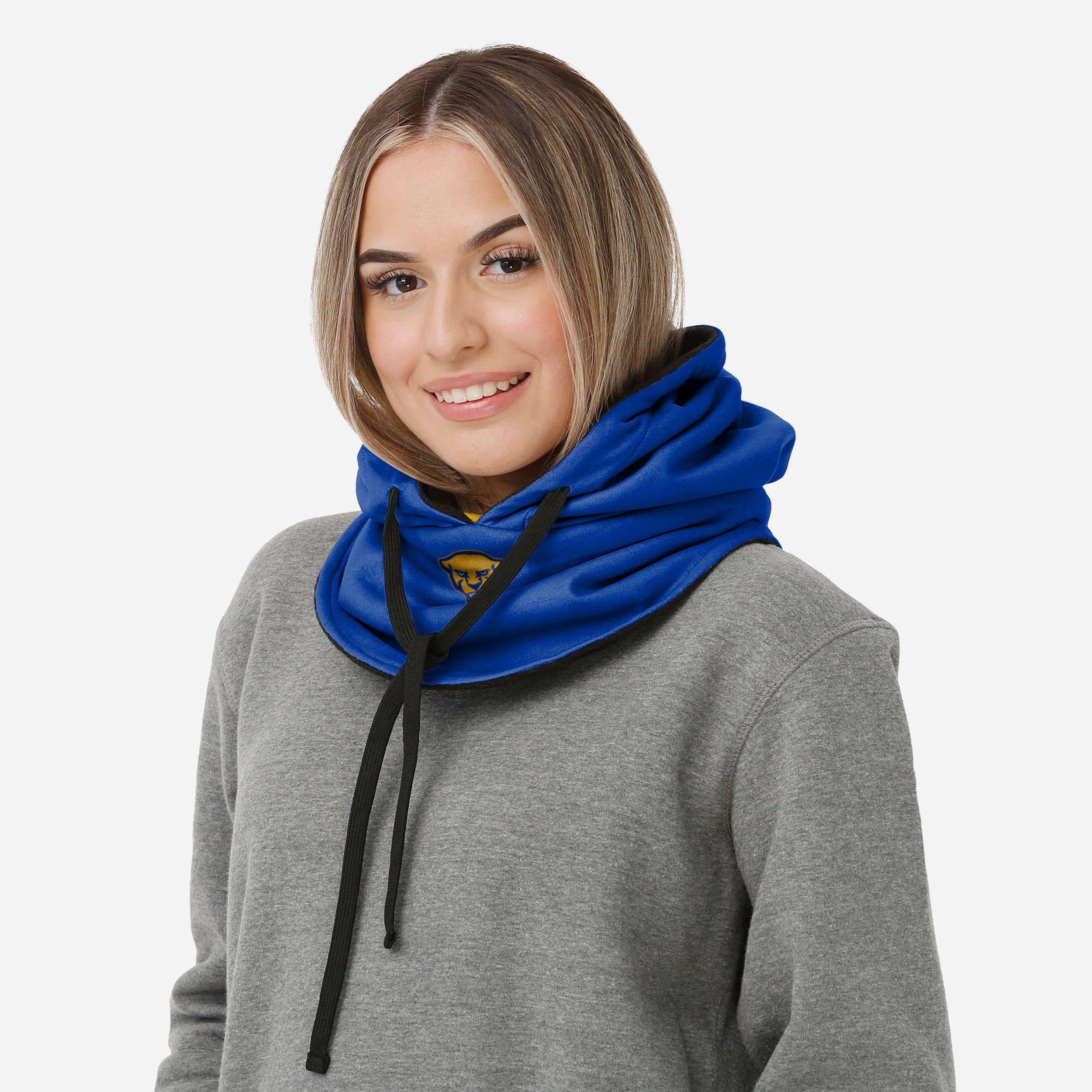 Pittsburgh Panthers Drawstring Hooded Gaiter - Your Ultimate Cold-Weather Companion