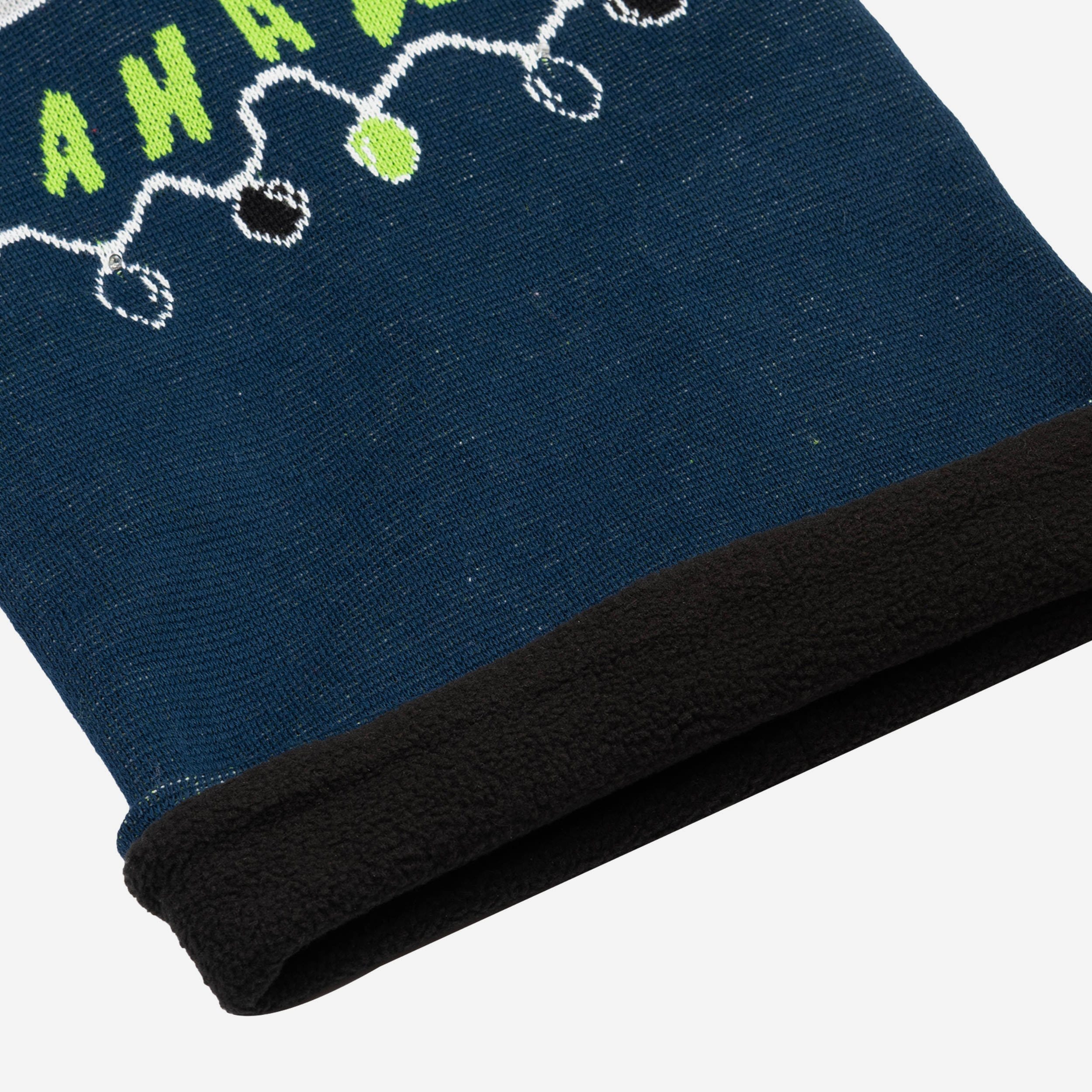 Seattle Seahawks Light-Up Magic Knit Gaiter Scarf - Show Your Team Spirit!