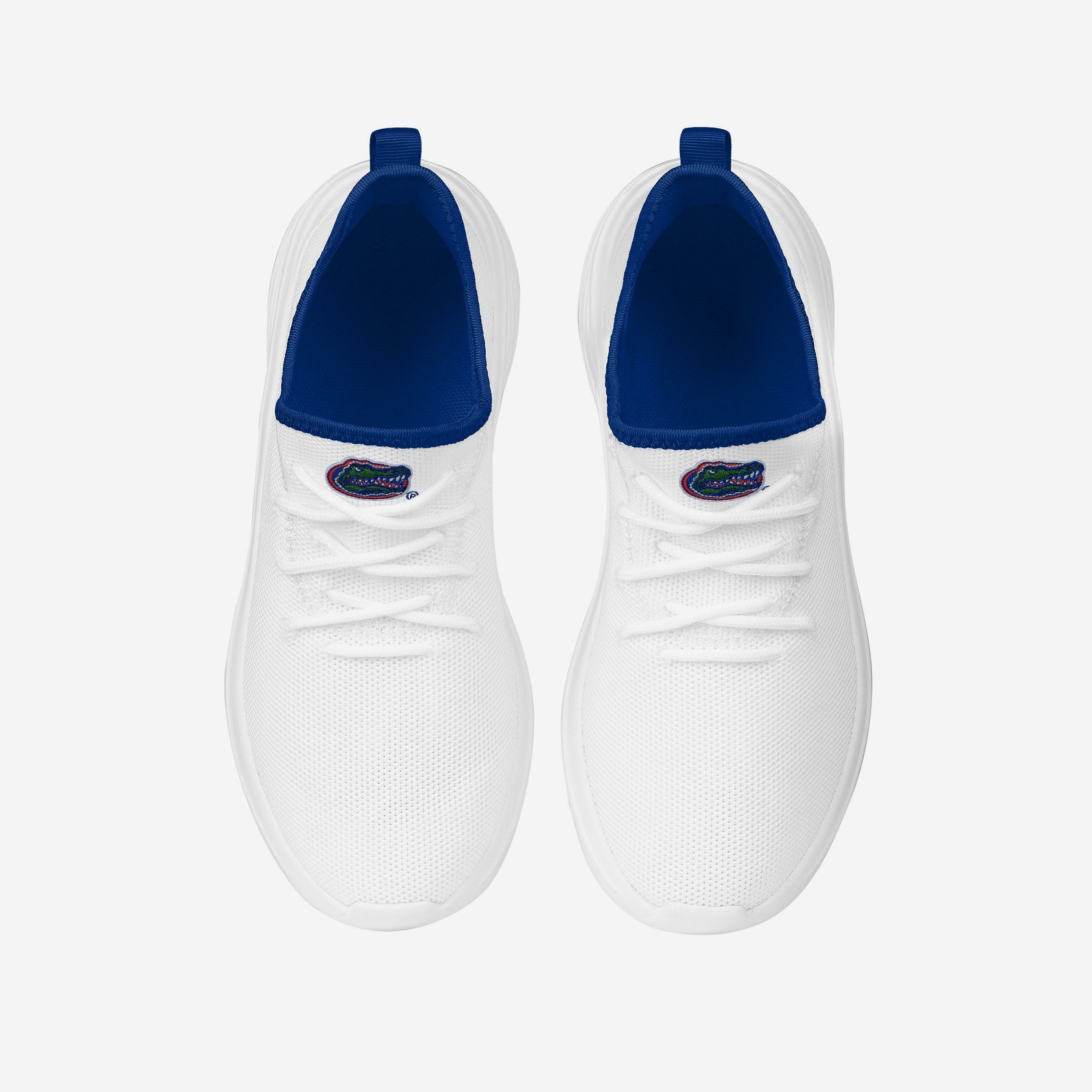 Stylish Florida Gators Women's White Midsole Sneakers