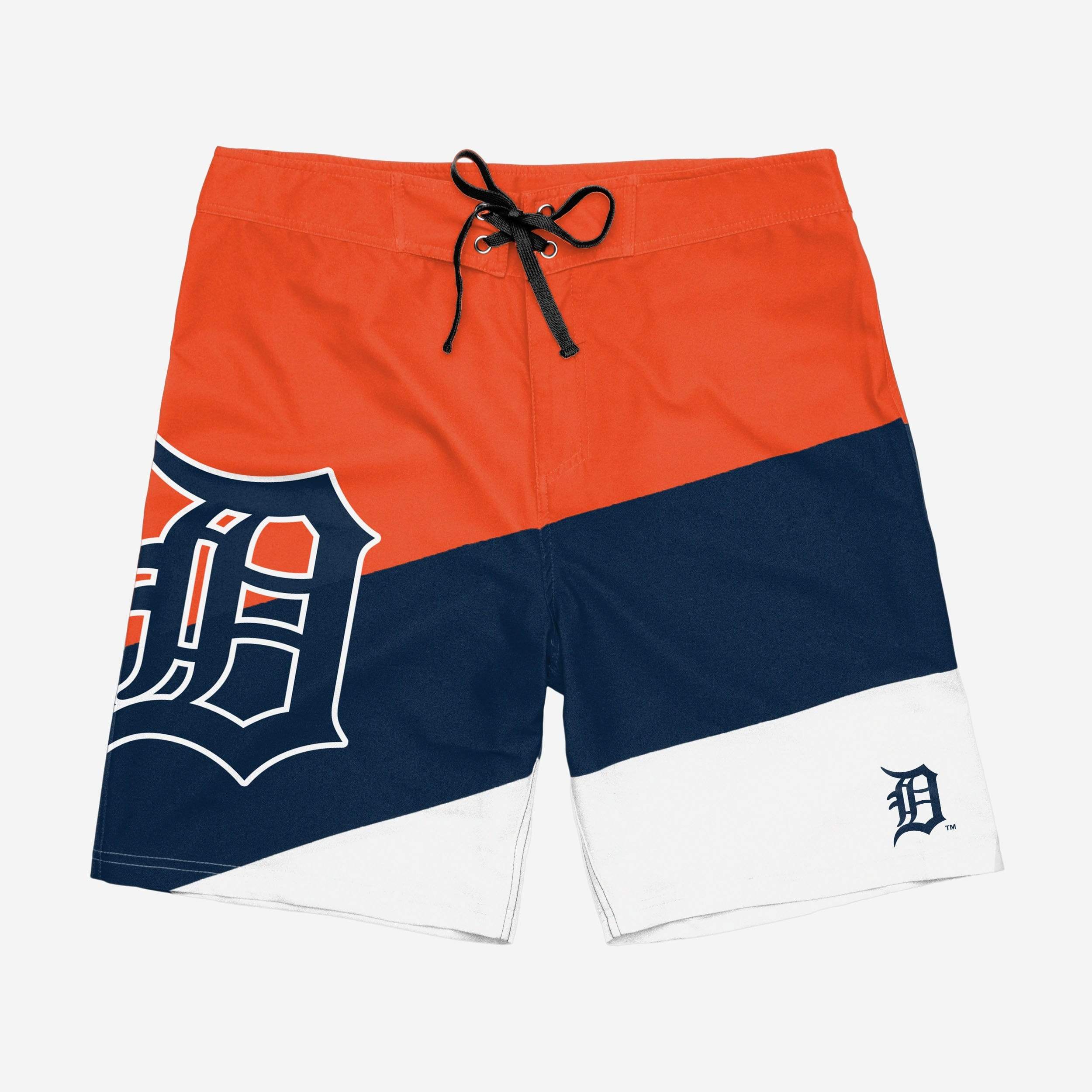 Detroit Tigers Colorful Dive Boardshorts - Stand Out in Style!