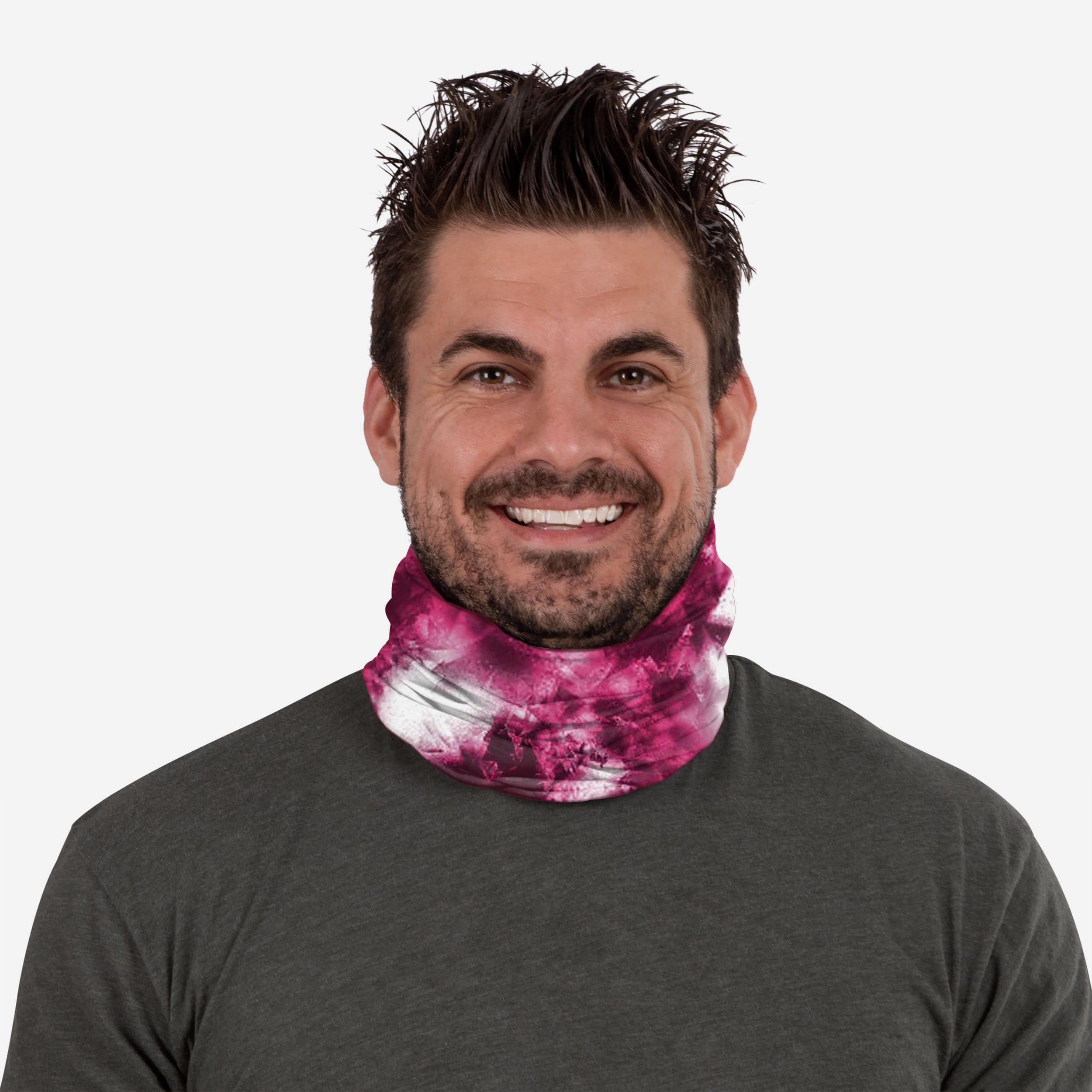 San Francisco 49ers Pink Tie - Dye Gaiter Scarf: A Must - Have for Fans