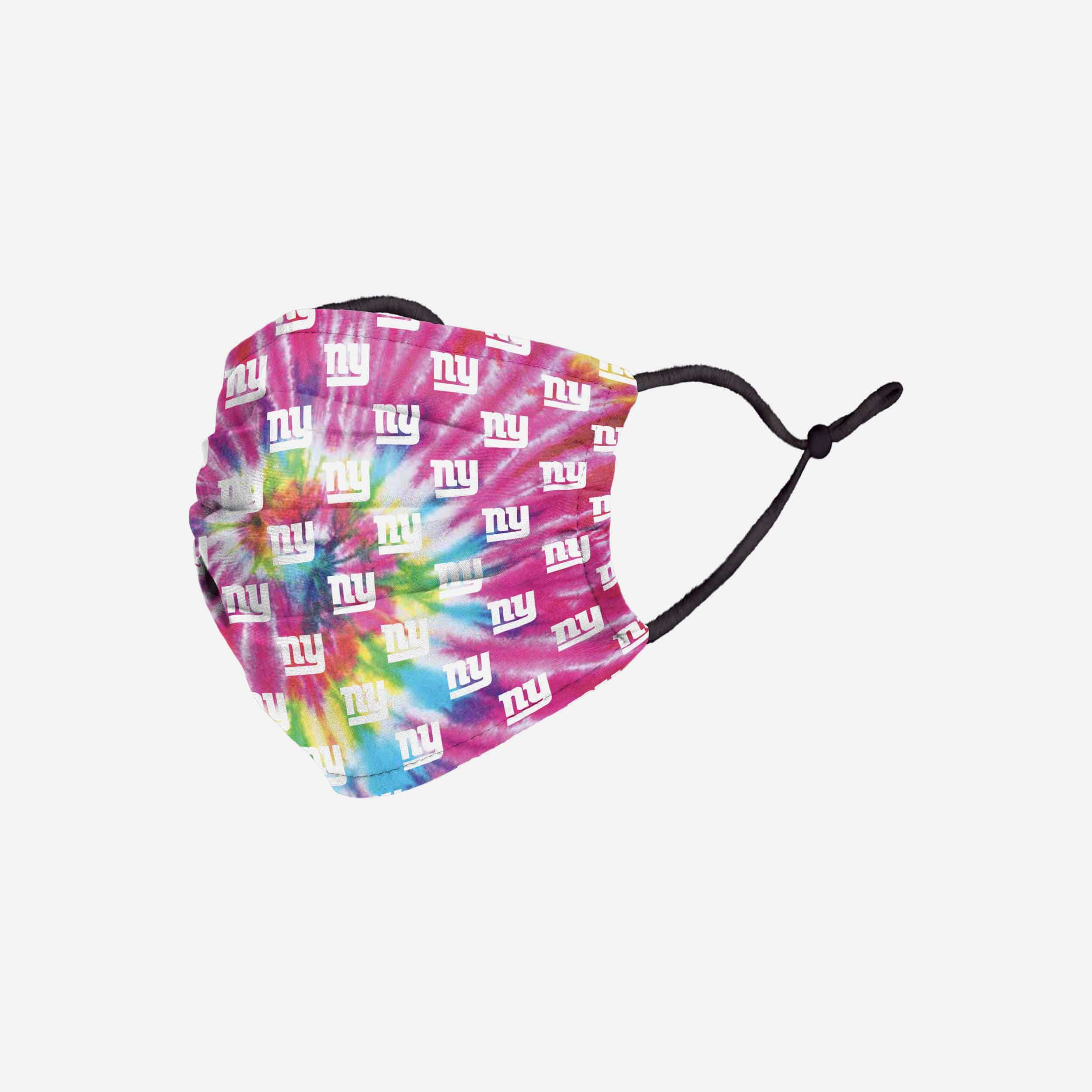 New York Giants Pastel Tie-Dye Adjustable Face Cover - Show Your Team Spirit!