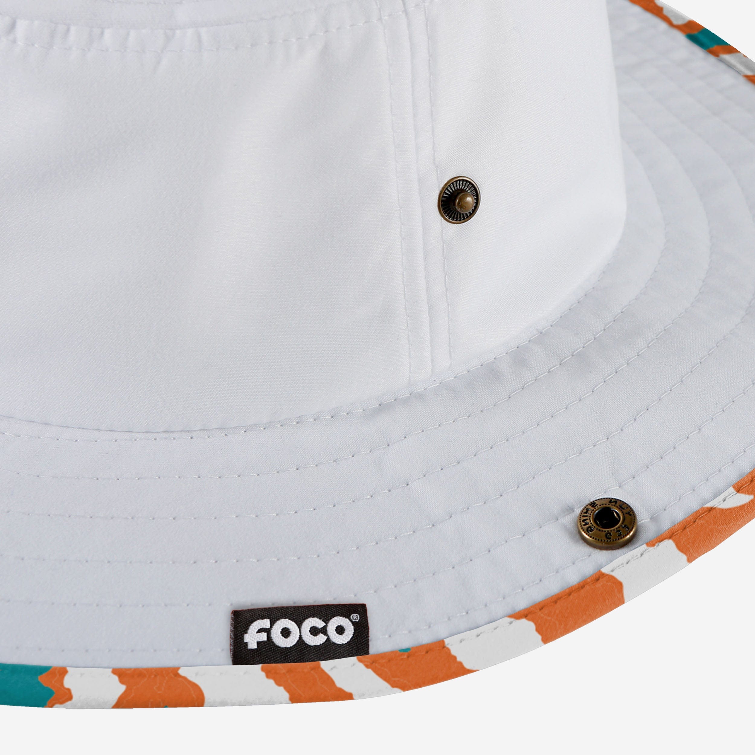 Miami Dolphins Stylish Women's White Hybrid Boonie Hat