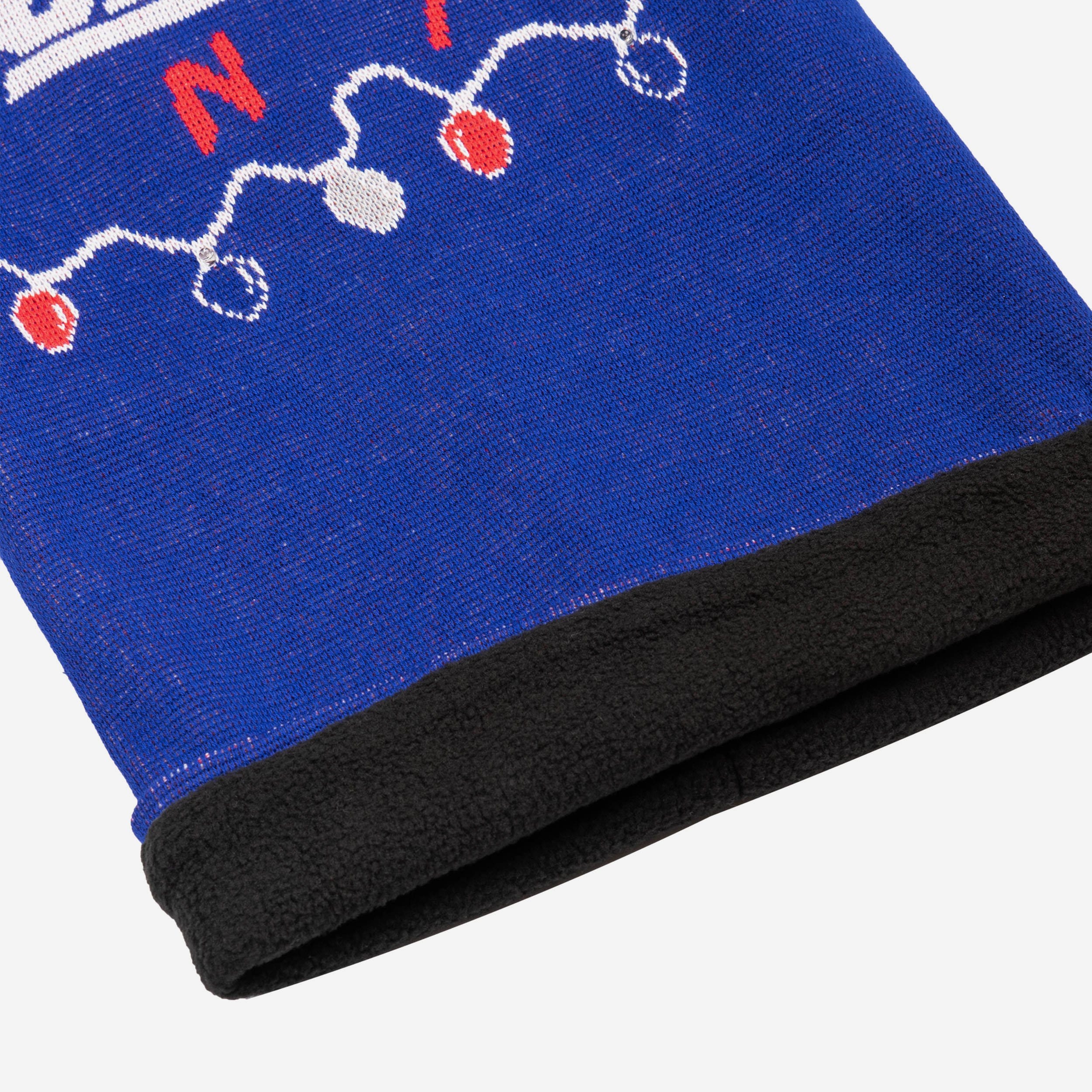 New York Giants Light-Up Knit Gaiter Scarf: Show Your Team Spirit!