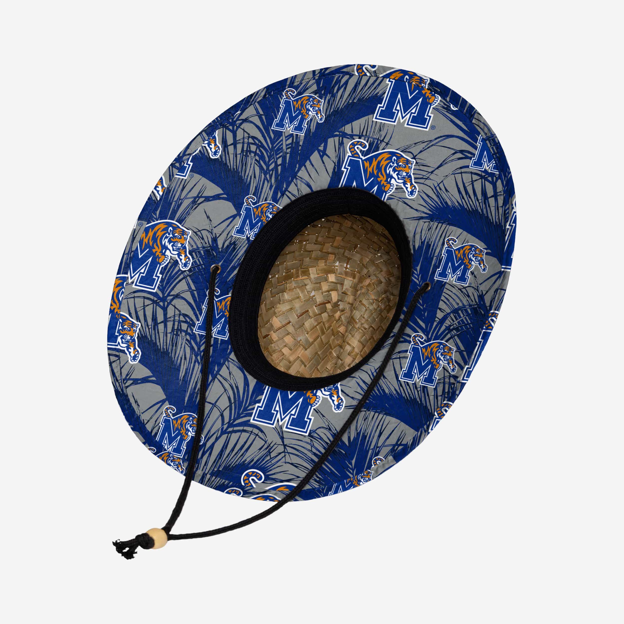 Memphis Tigers Floral Straw Hat - The Ultimate Summer Style