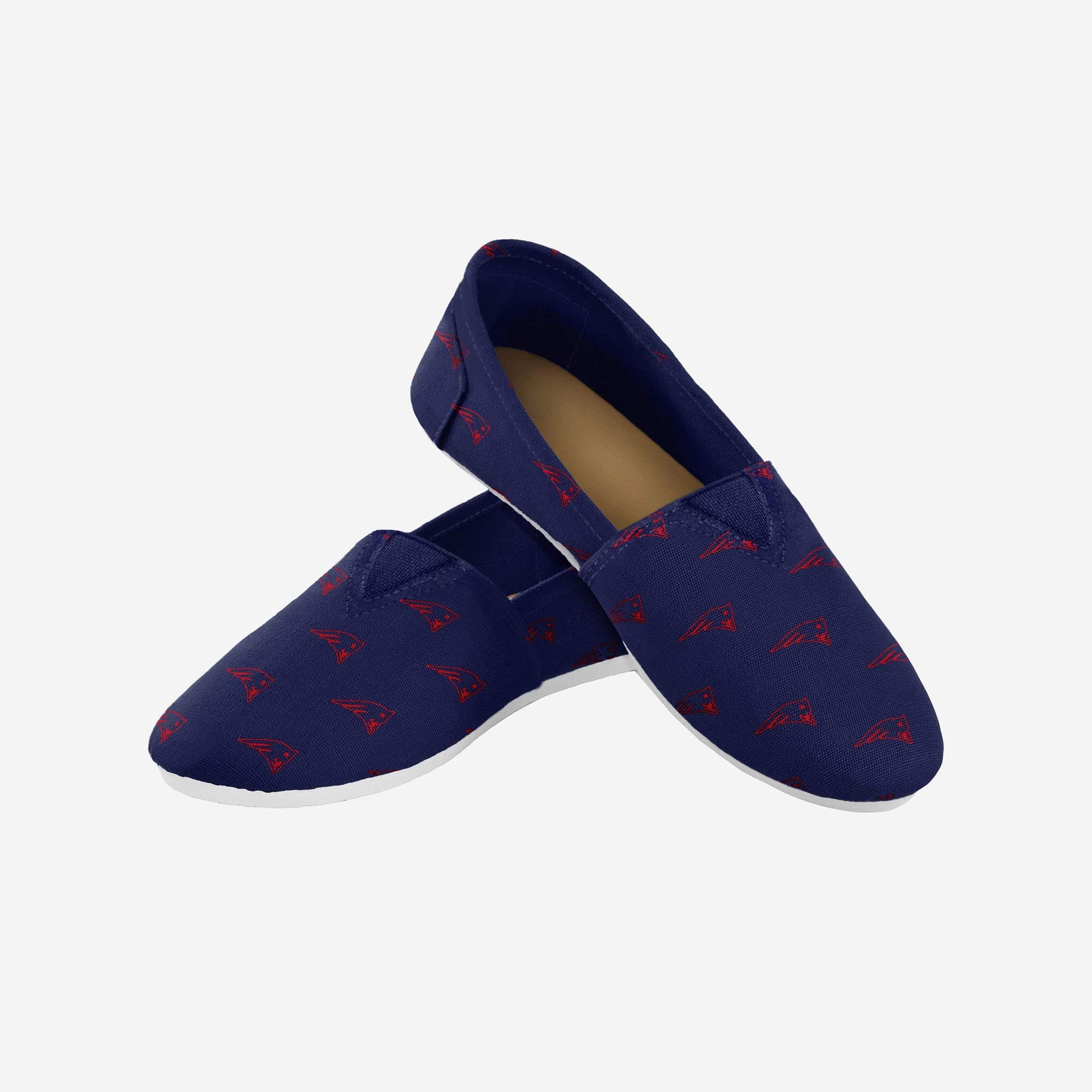 New England Patriots Women's Stylish Canvas Shoes