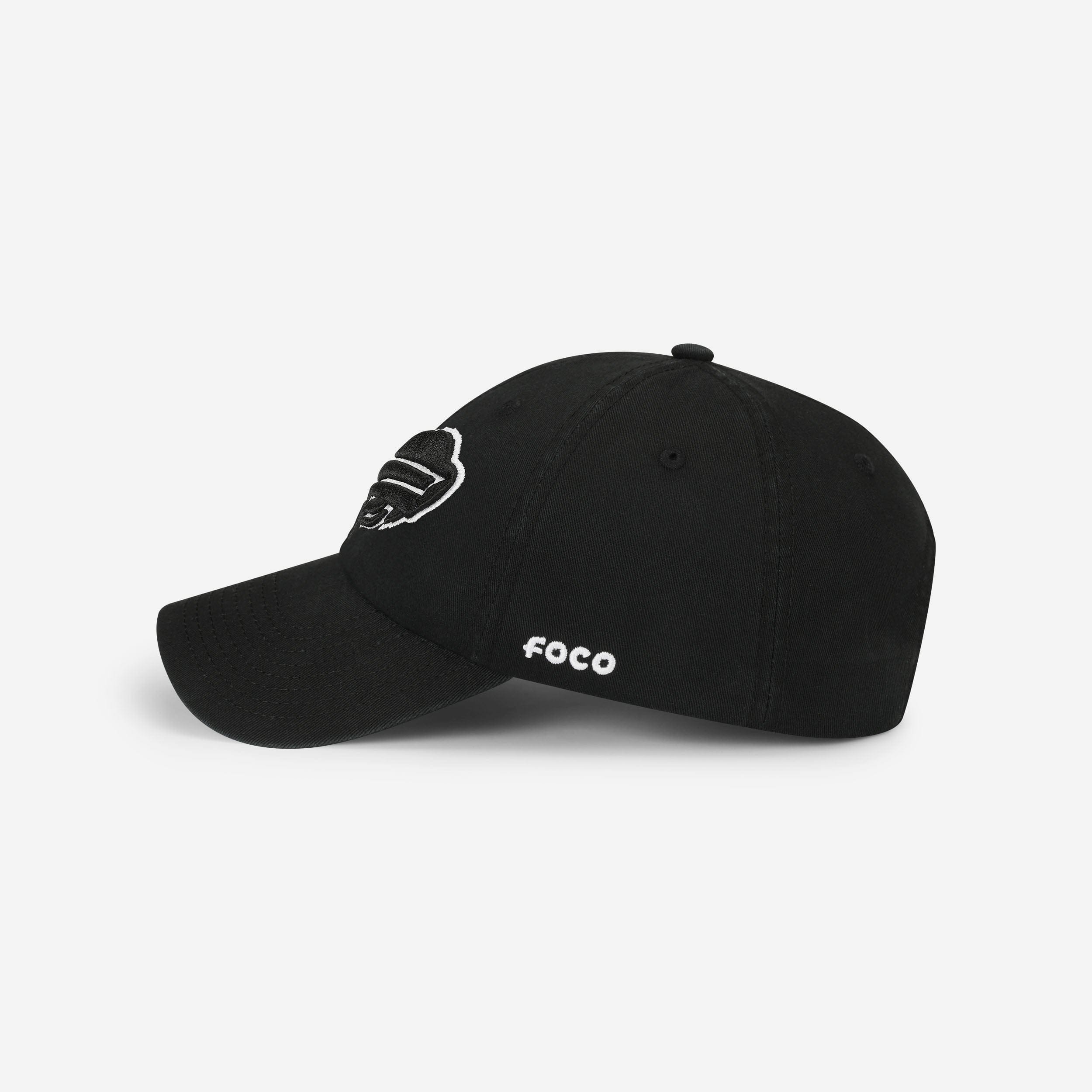 Must-Have Buffalo Bills Black & White Casual Cap for Die-Hard Fans