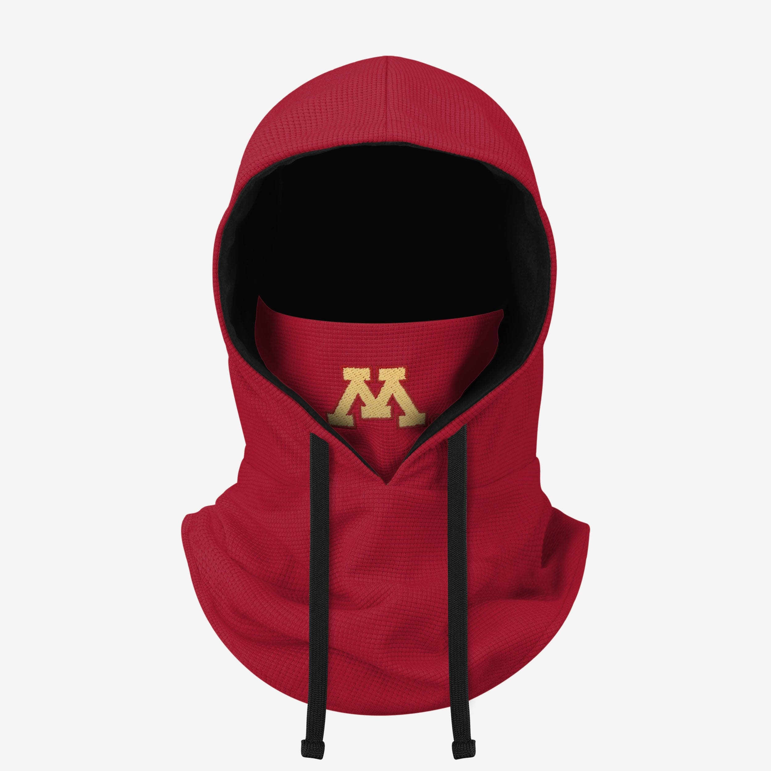 Minnesota Golden Gophers Waffle Drawstring Hooded Gaiter - Your Winter Essential