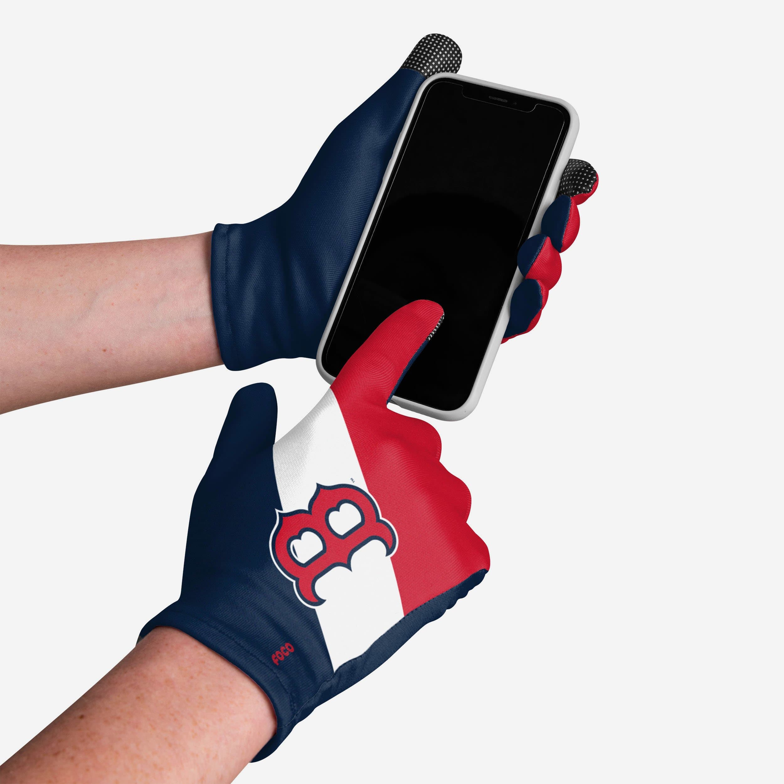 Boston Red Sox 2-Pack Reusable Stretch Gloves - Show Your Team Spirit!