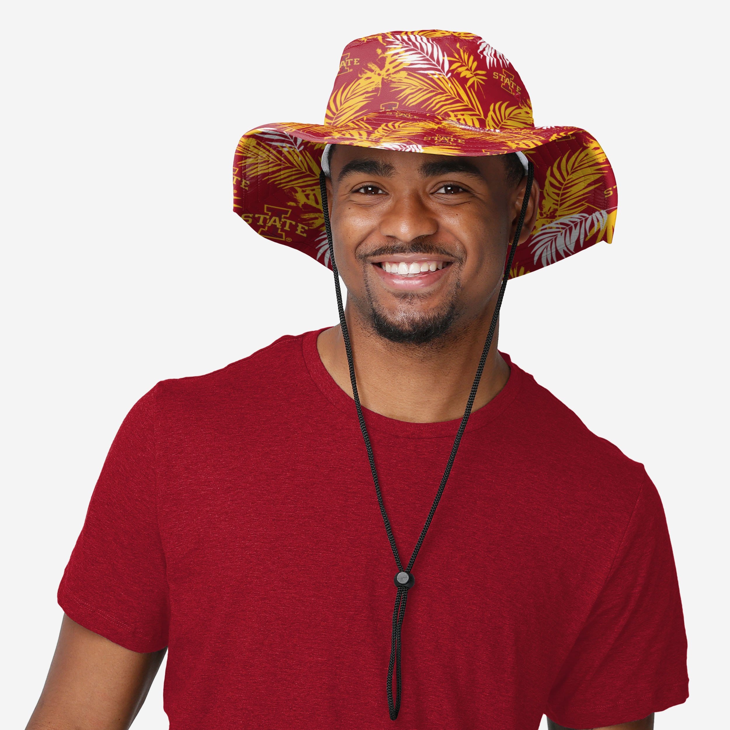 Stylish Iowa State Cyclones Floral Boonie Hat - Beat the Heat in Team Spirit!