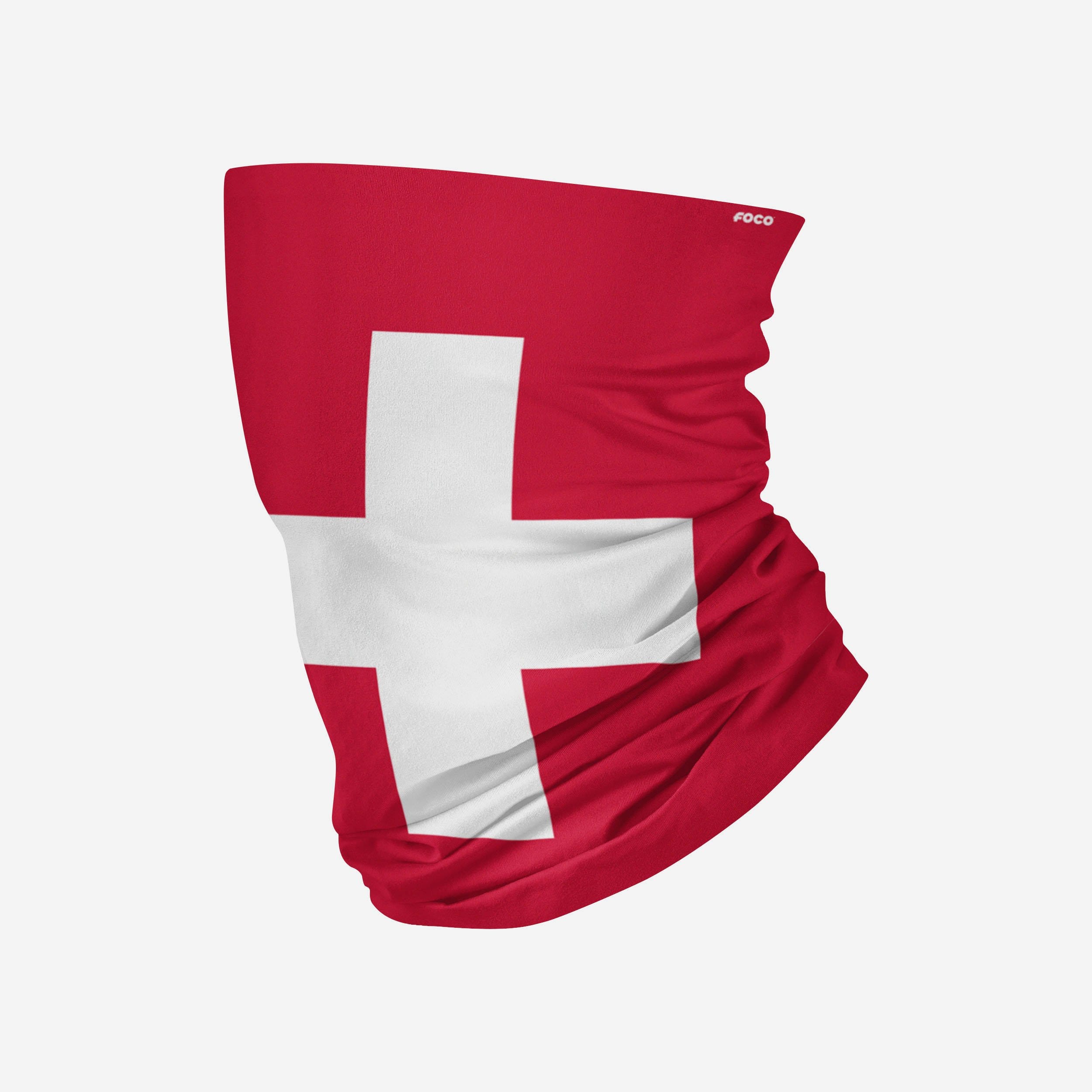 Stunning Switzerland Flag Gaiter Scarf - A Must-Have Fashion Accessory!
