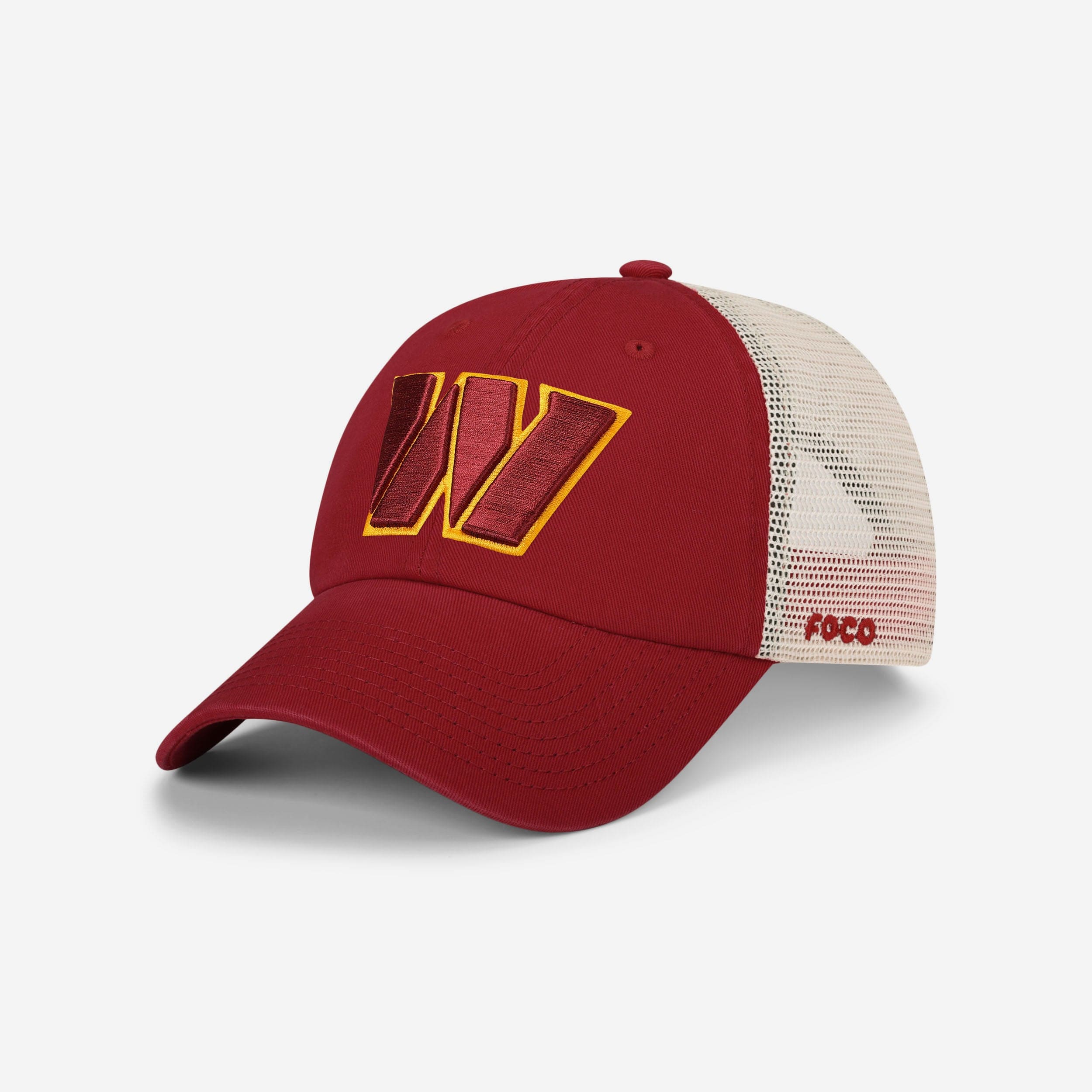 Washington Commanders Primary Logo Casual Trucker Cap - The Ultimate Game - Day Essential