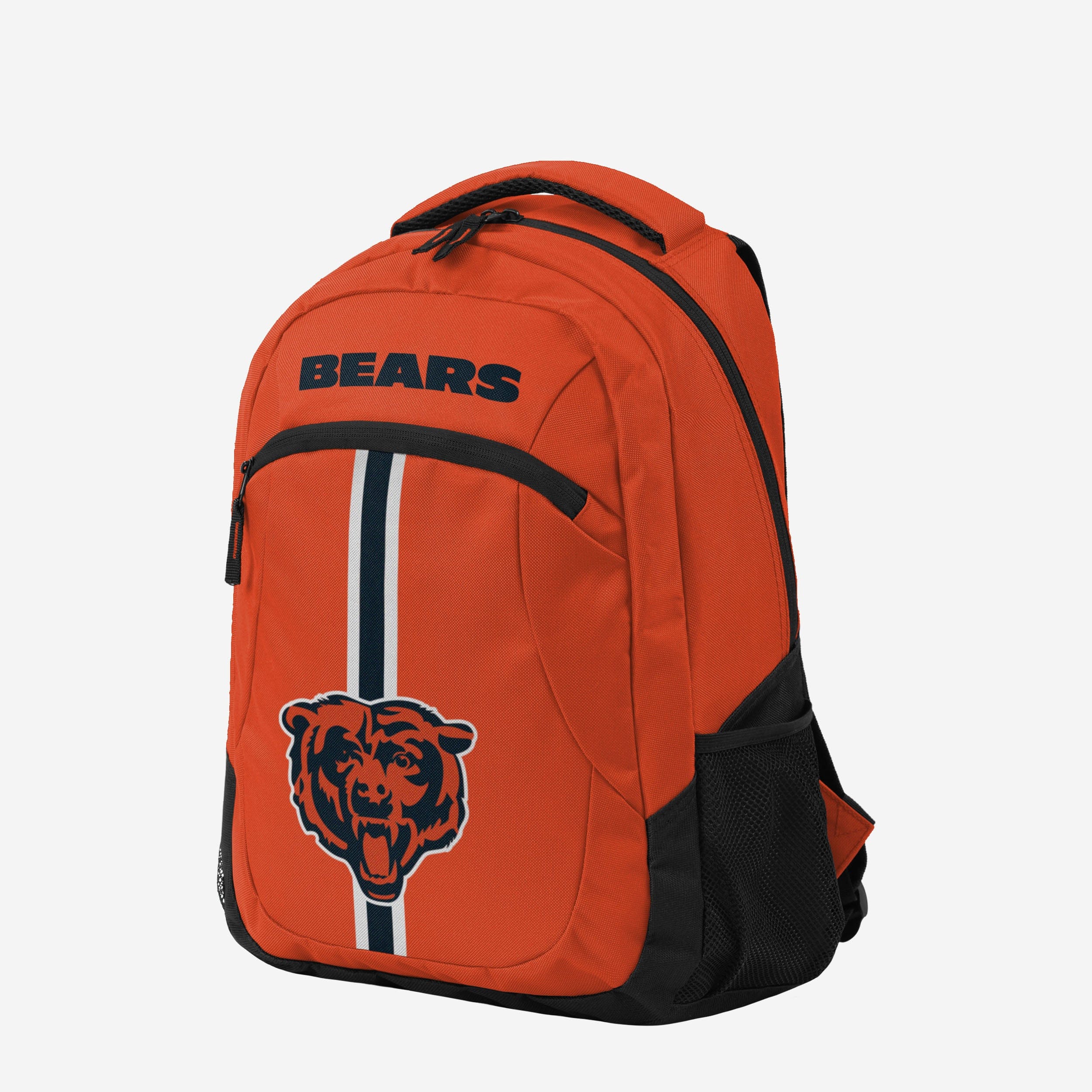 Chicago Bears Orange Alternate Color Action Backpack - Be the Game Day Star!