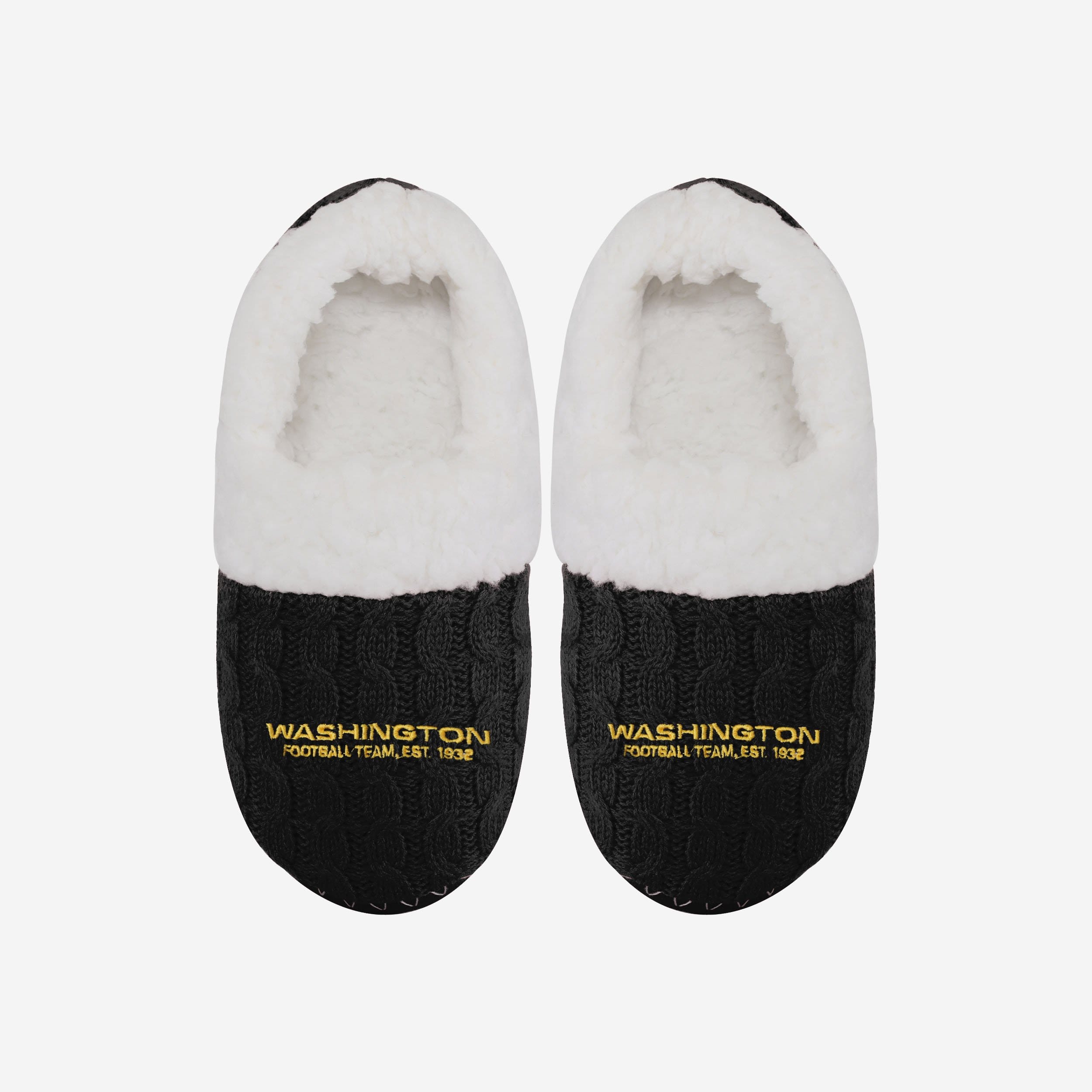 Washington Commanders Women's Team Color Cozy Moccasin Slippers