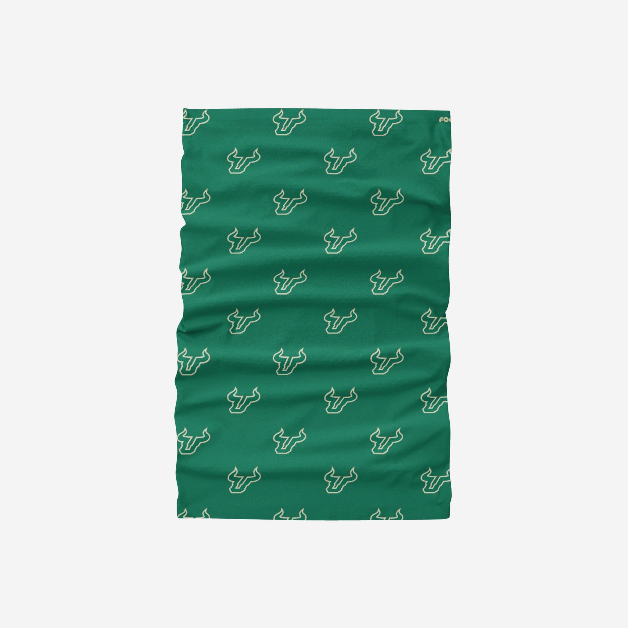 South Florida Bulls Mini Print Logo Gaiter Scarf - Show Your Team Spirit!