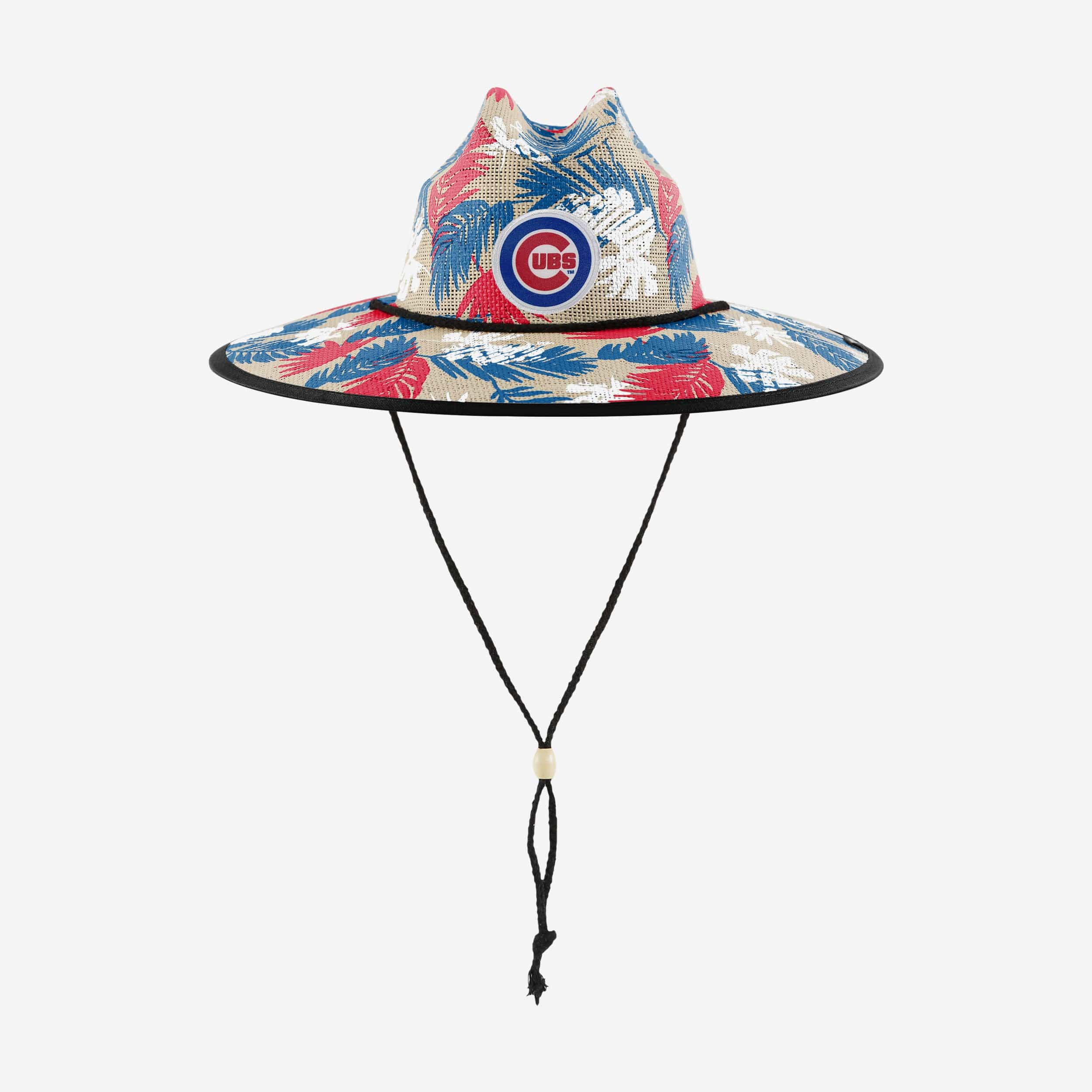Gorgeous Chicago Cubs Floral Straw Hat - A Must - Have for Fans!
