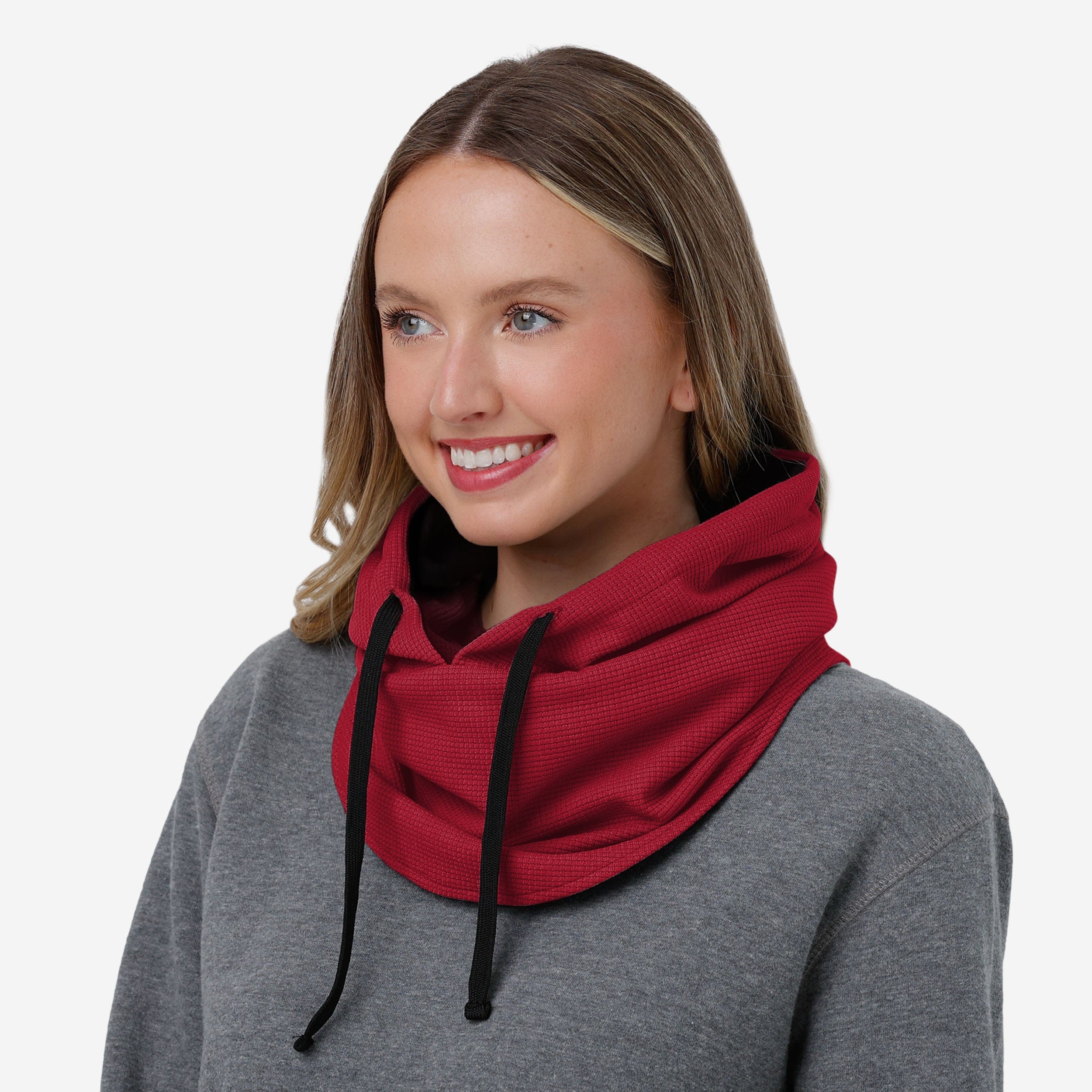 Minnesota Golden Gophers Waffle Drawstring Hooded Gaiter - Your Winter Essential