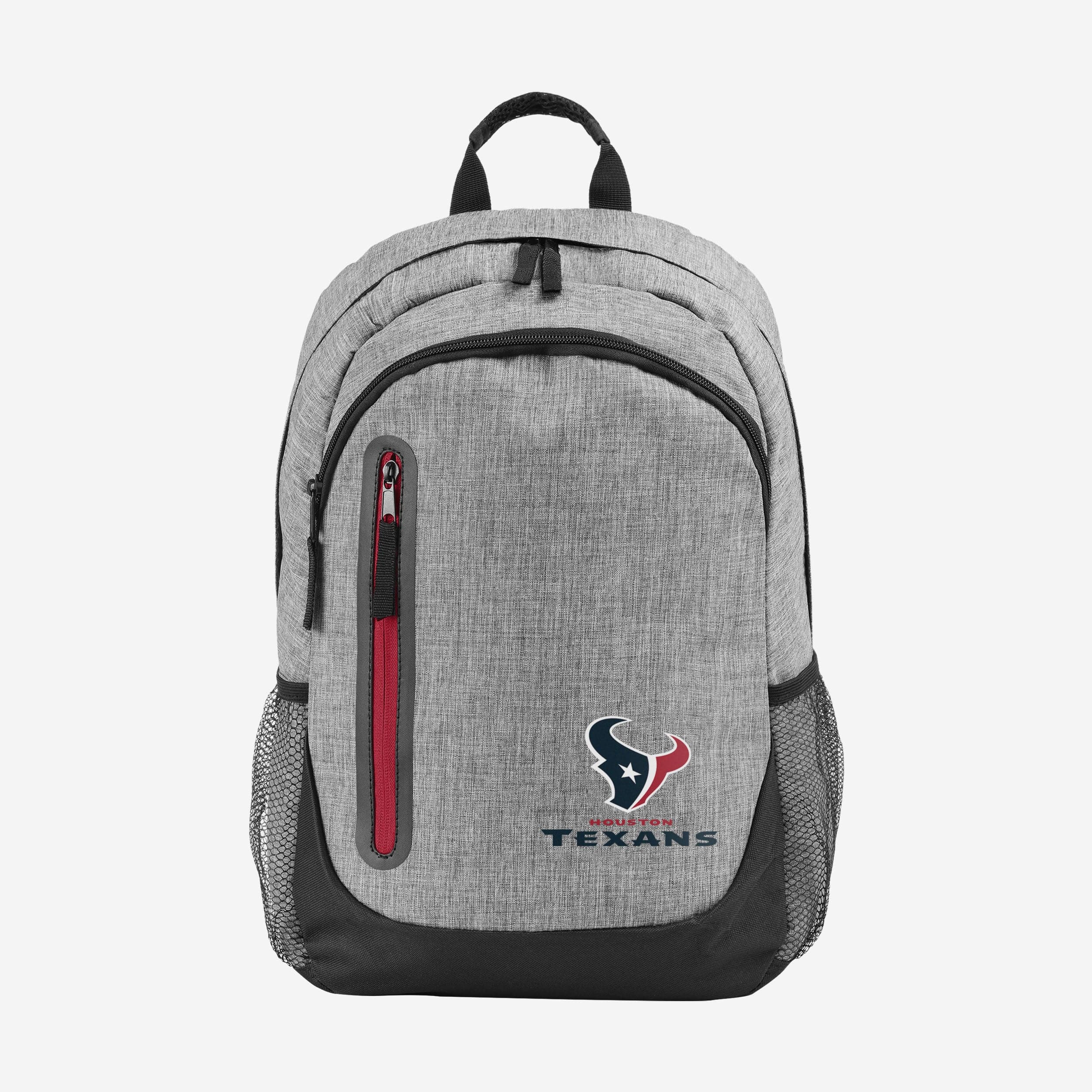 Houston Texans Bold Heather Grey Backpack - Show Your Team Spirit!