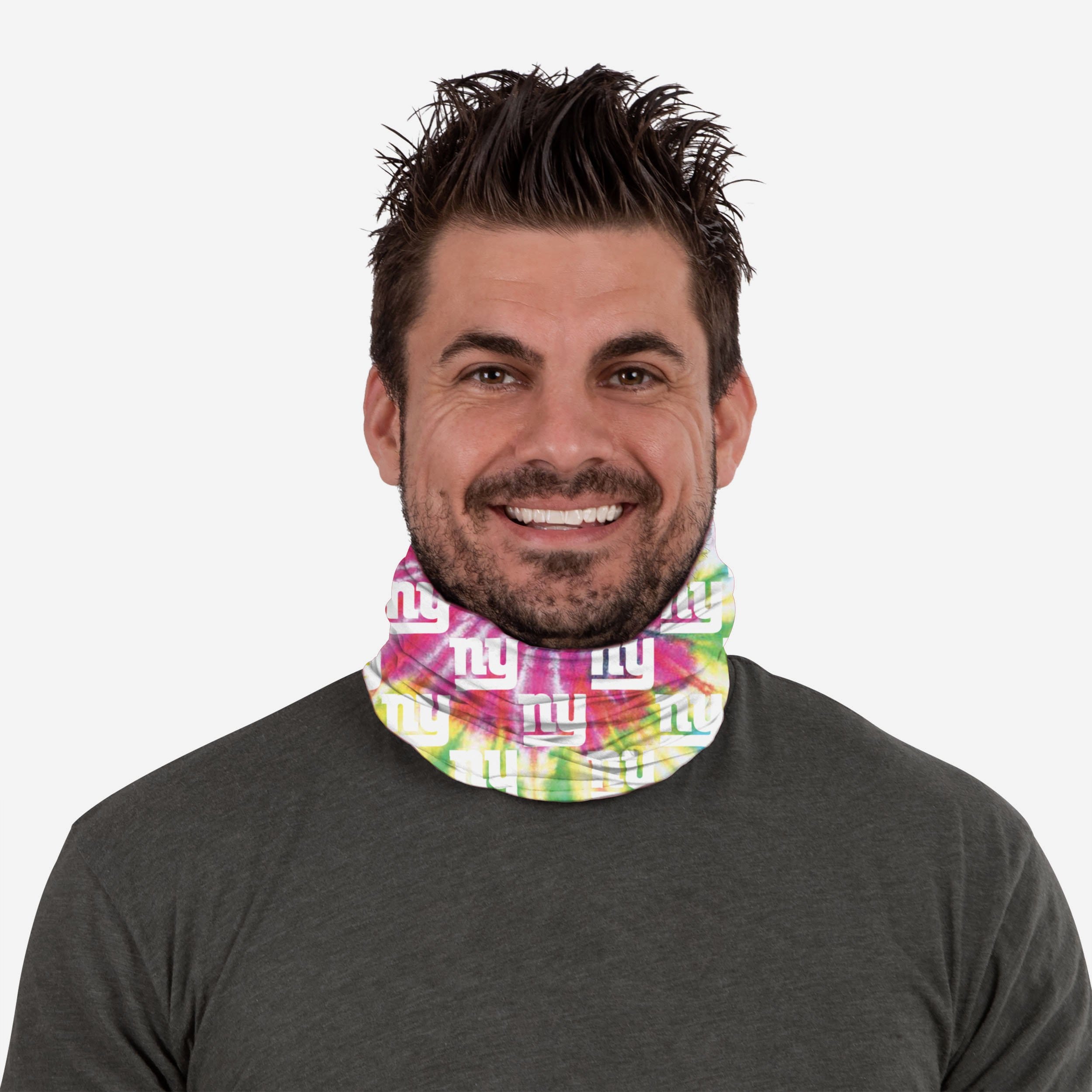 New York Giants Pastel Tie - Dye Gaiter Scarf: A Fashionable Team Essential