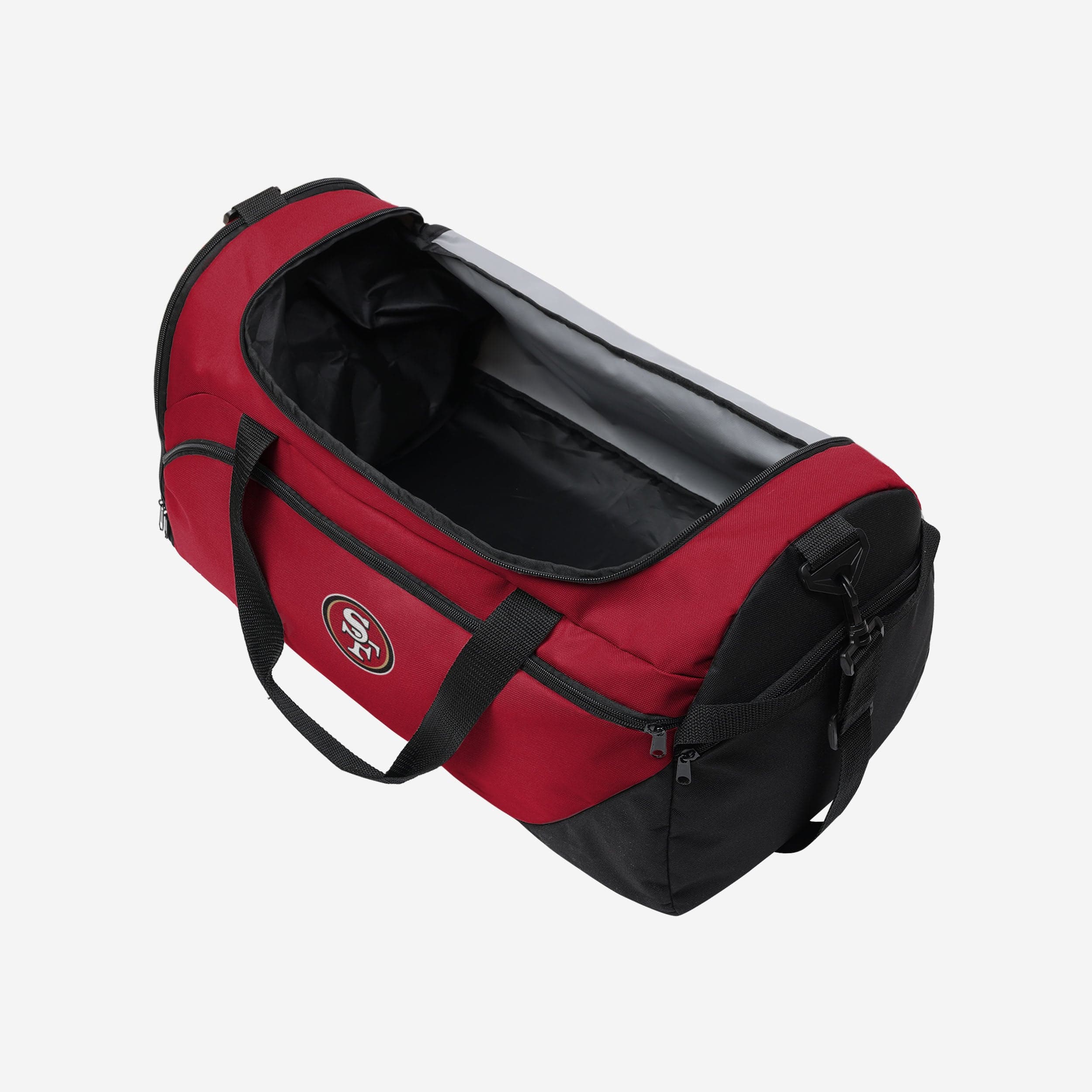 San Francisco 49ers Solid Big Logo Duffle Bag - The Ultimate Fandom Companion