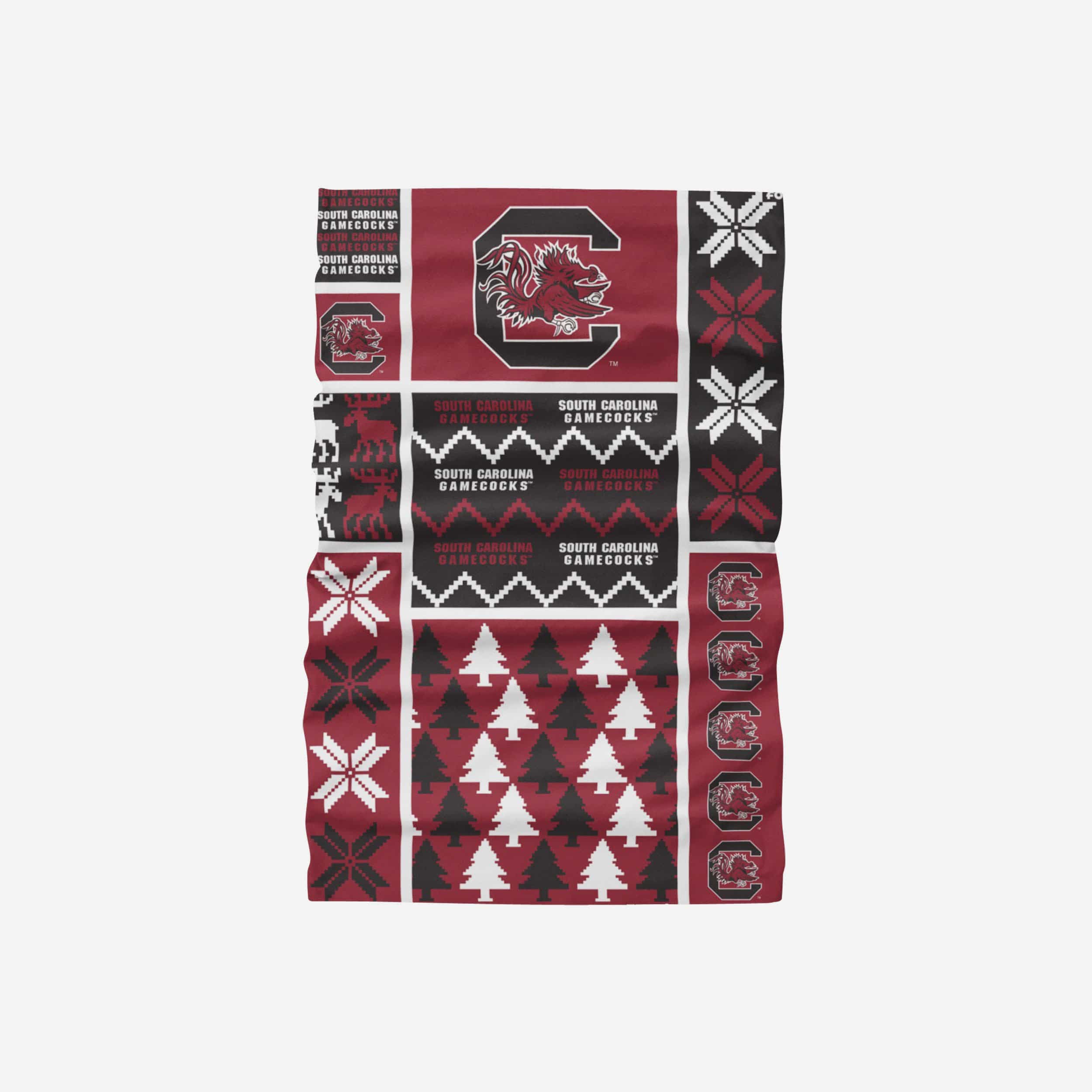 South Carolina Gamecocks Super Comfy Busy Block Gaiter Scarf