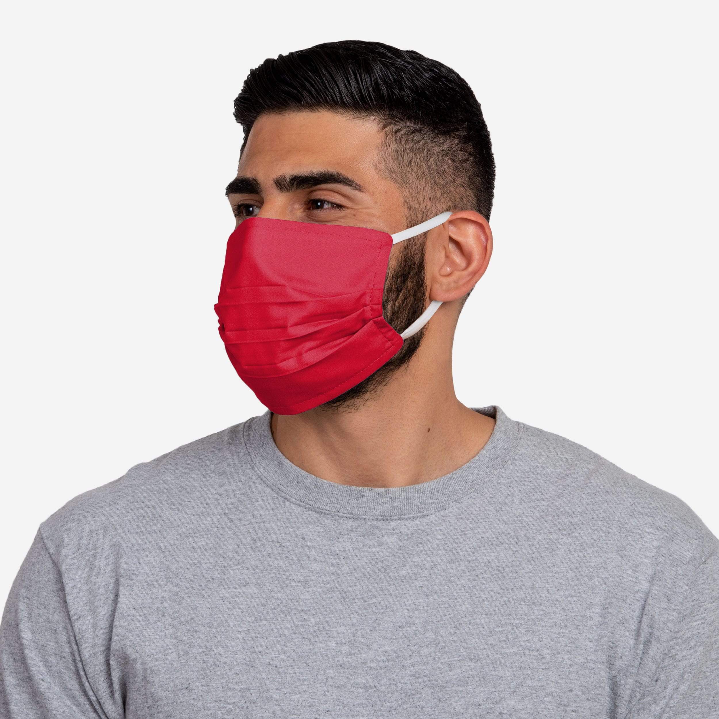 Louisiana Ragin' Cajuns Matchday Face Cover 3-Pack - Represent Your Team in Style!