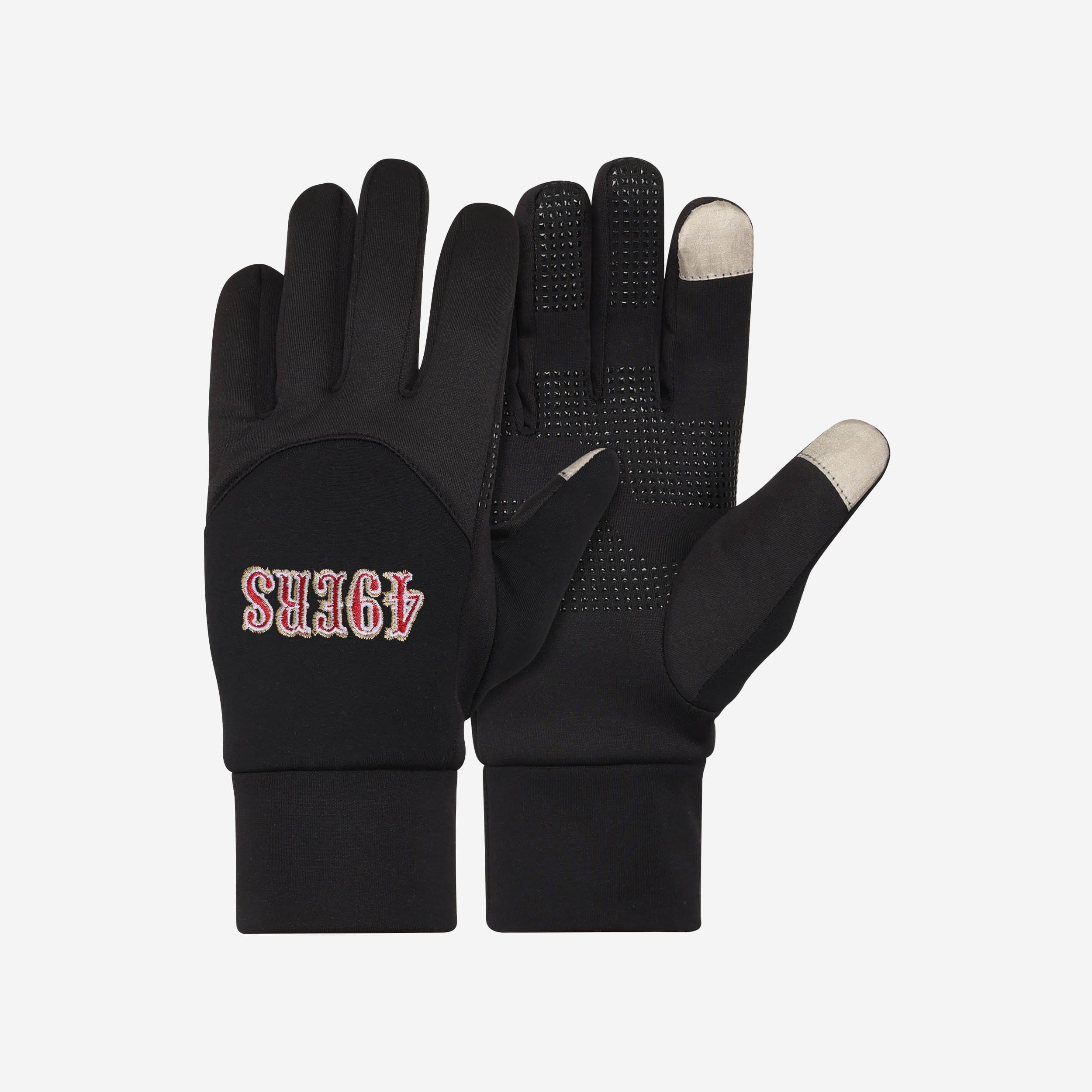 San Francisco 49ers Wordmark Neoprene Gloves for Texting