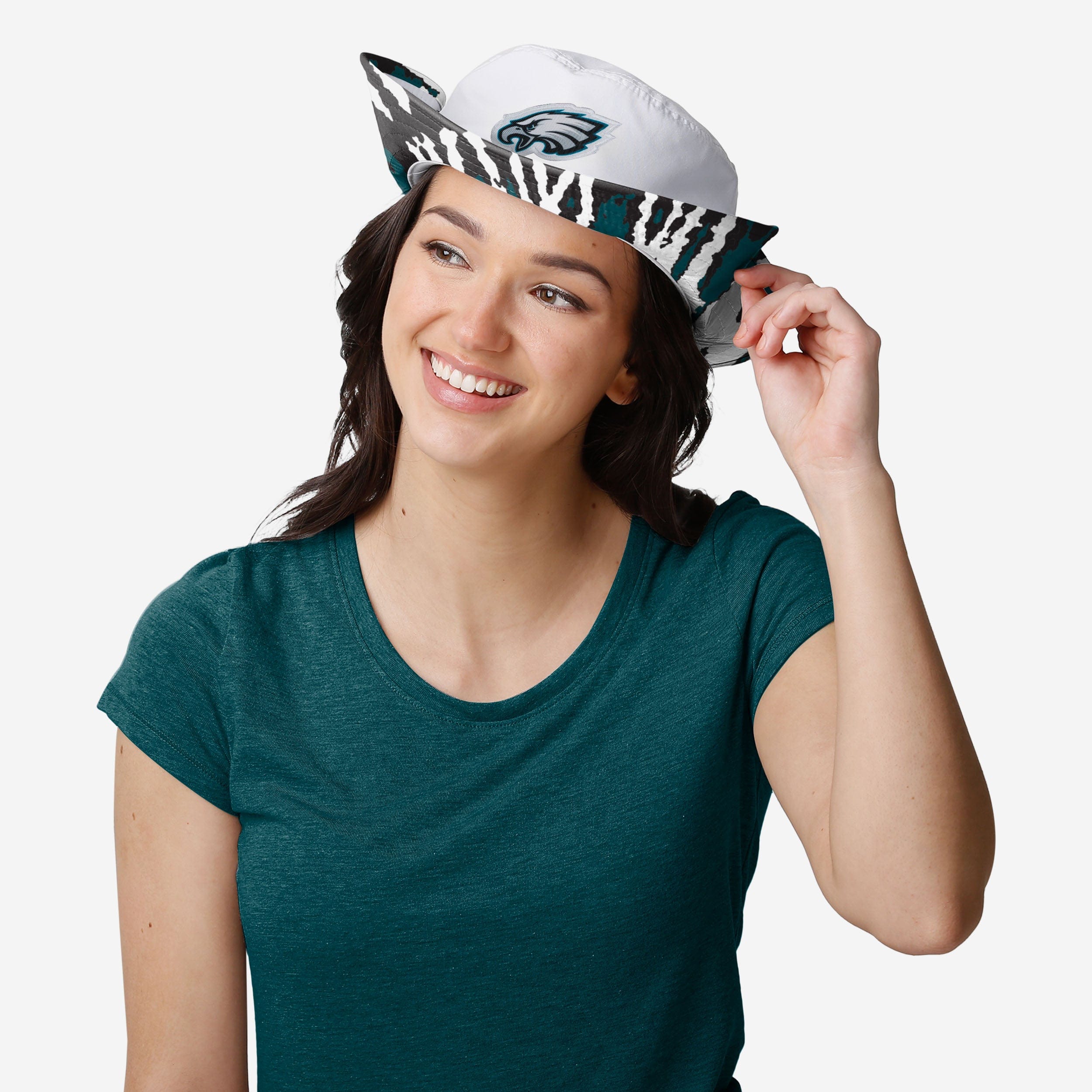 Philadelphia Eagles Women's Stunning White Hybrid Boonie Hat