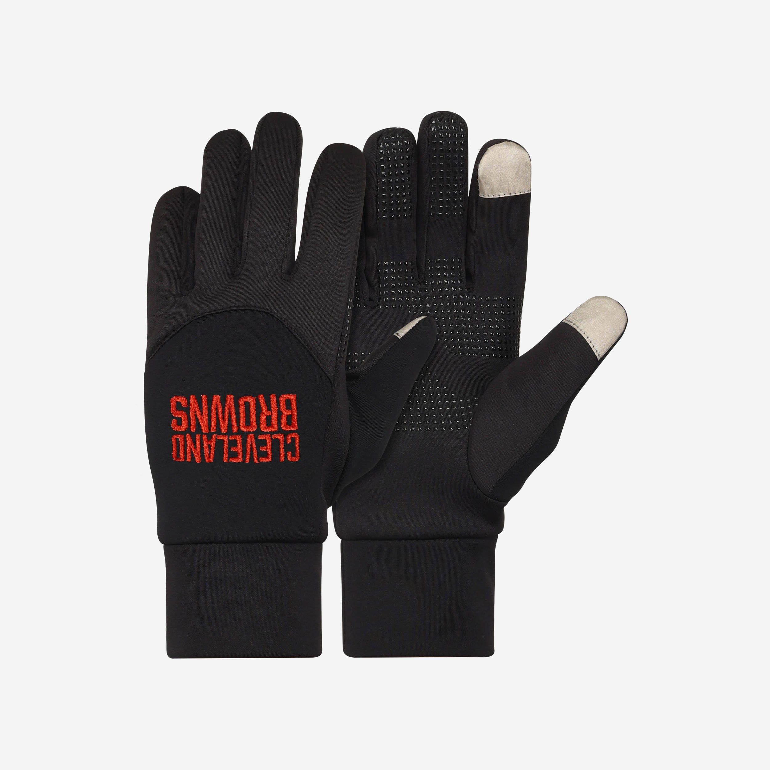 Cleveland Browns Wordmark Texting Gloves - Stay Warm and Connected!